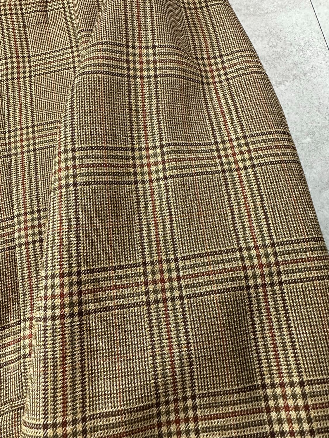 (미사용)90s 버버리 런던 빈티지 체크 블레이저 체크 자켓  상품이미지4