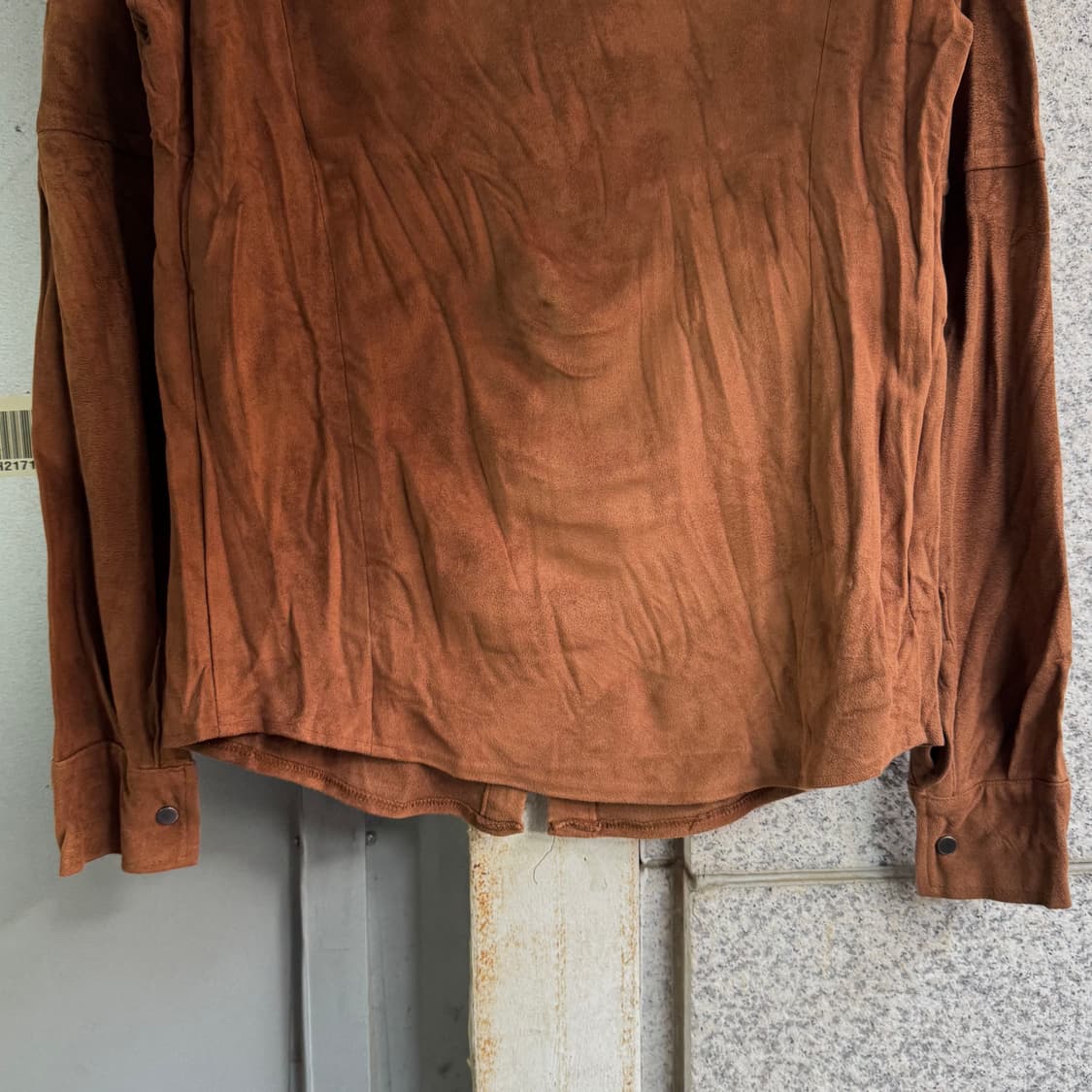 어나더샵 투포켓 웨스턴 스웨이드 셔츠 상품이미지6