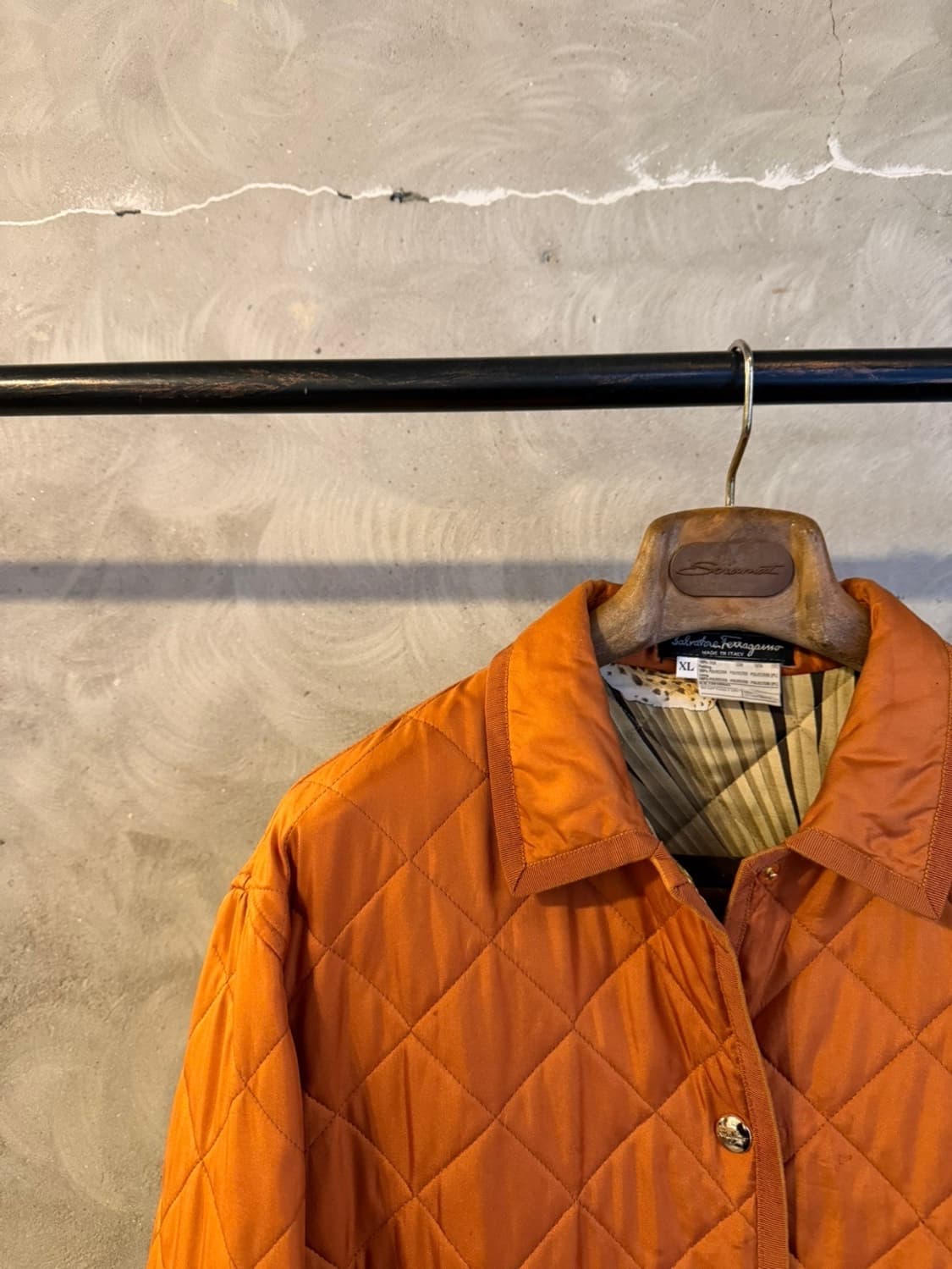 페레가모 실크 퀠팅자켓 여성66-77 상품이미지7