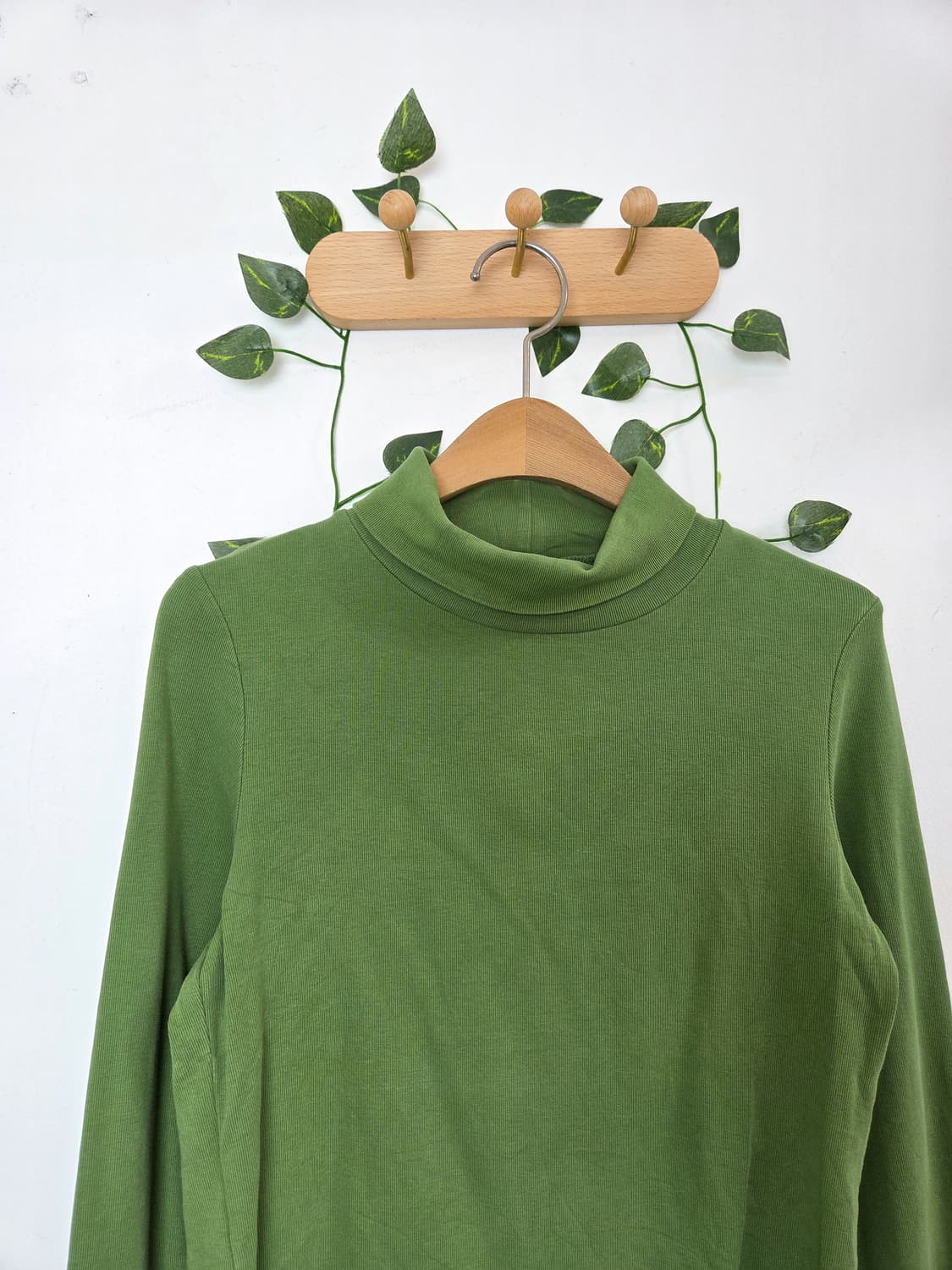 초록 목폴라 슬리브 상품이미지2