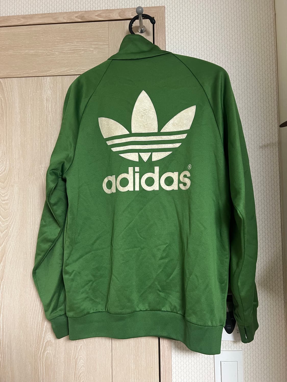 00s 올드스쿨 아디다스 니고베어 그린 져지 트랙탑 상품이미지2