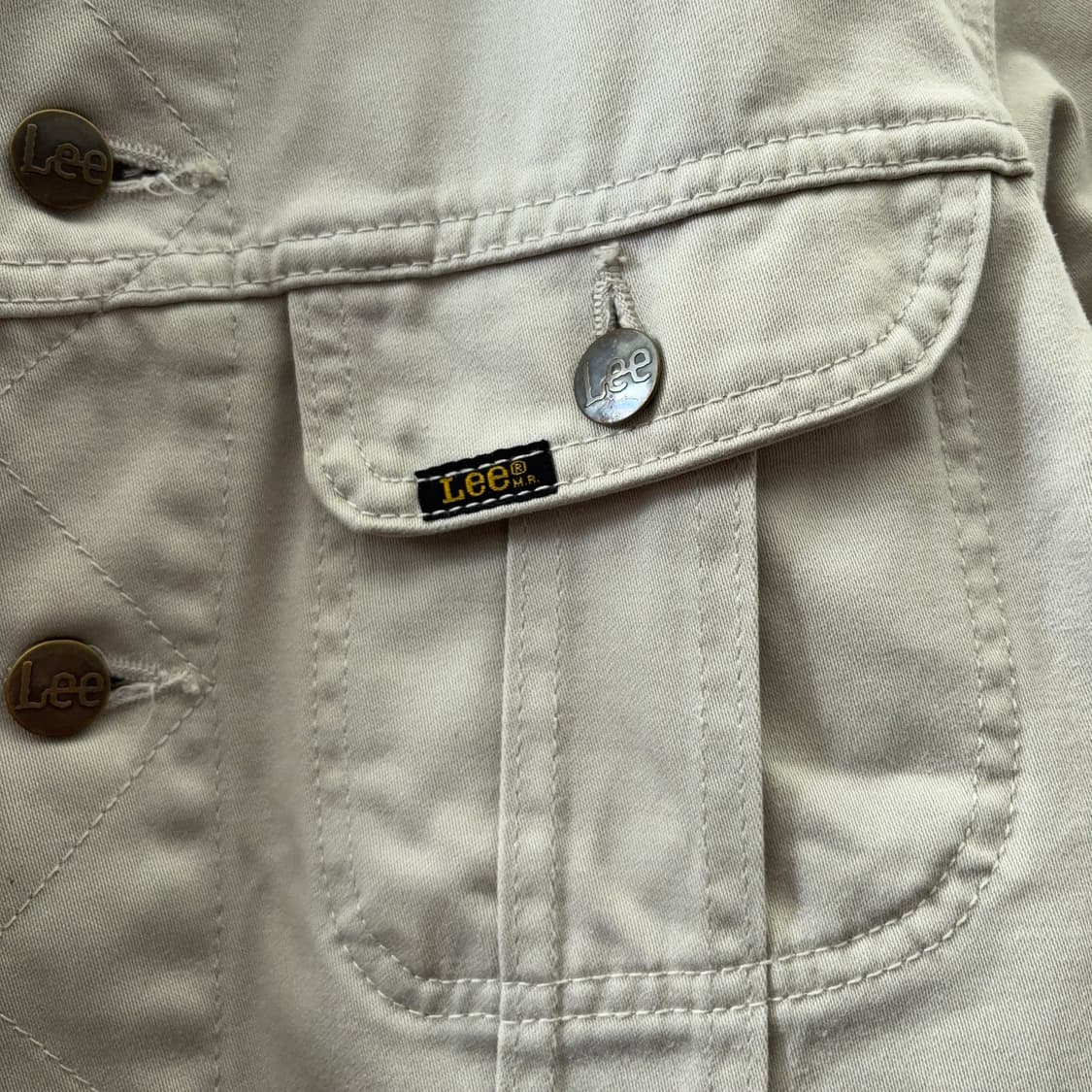 리 Lee 웨스터너 코튼 트러커 자켓 (일본 생산) 상품이미지6