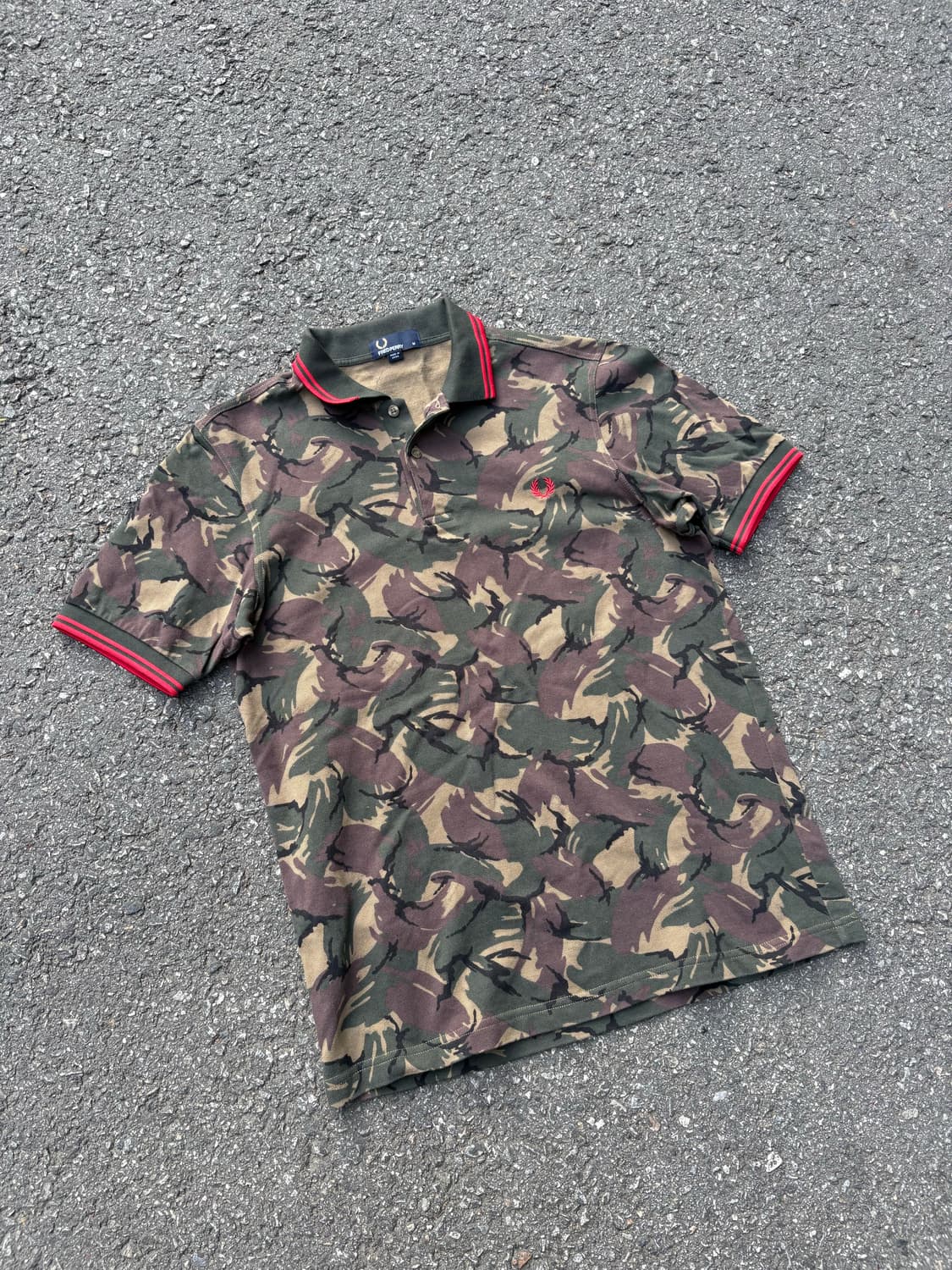 프레드페리 카모 카라티 상품이미지2