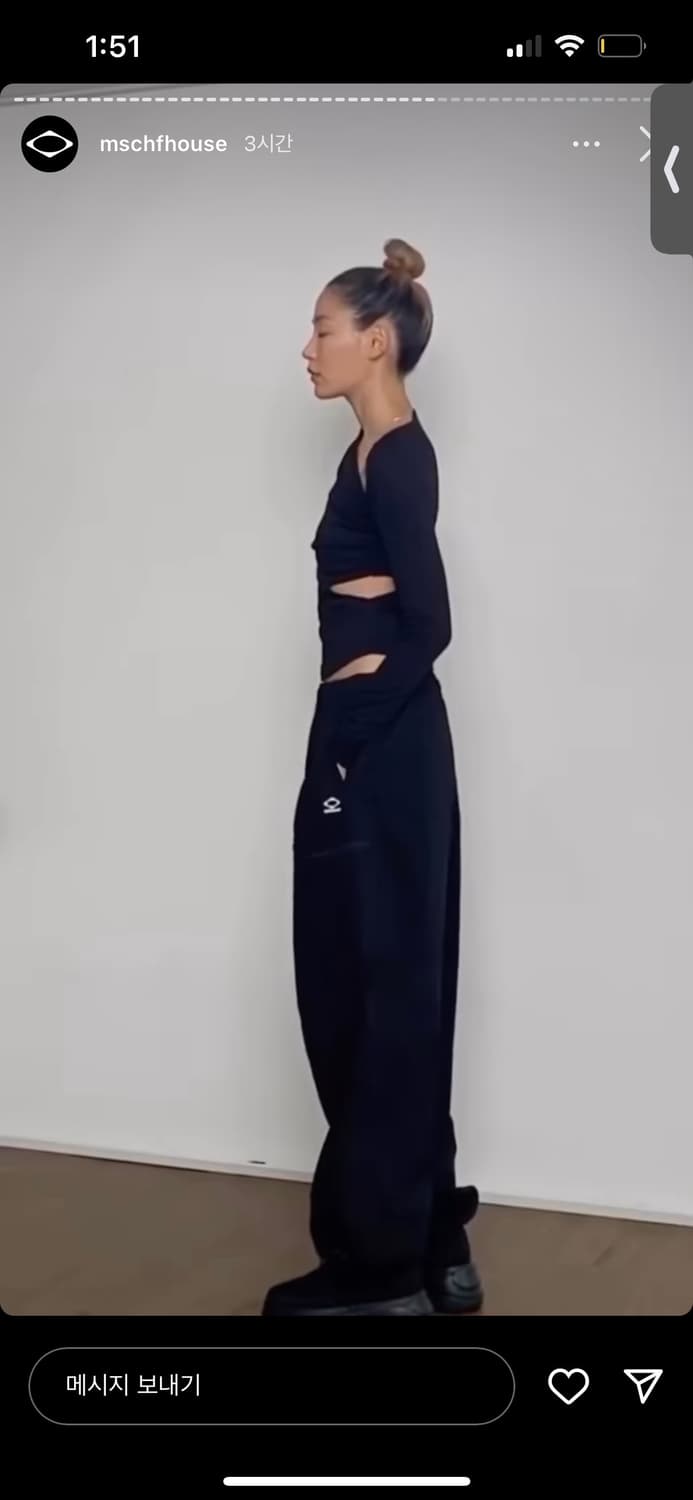 (새상품)미스치프 컷아웃긴팔 상품이미지5