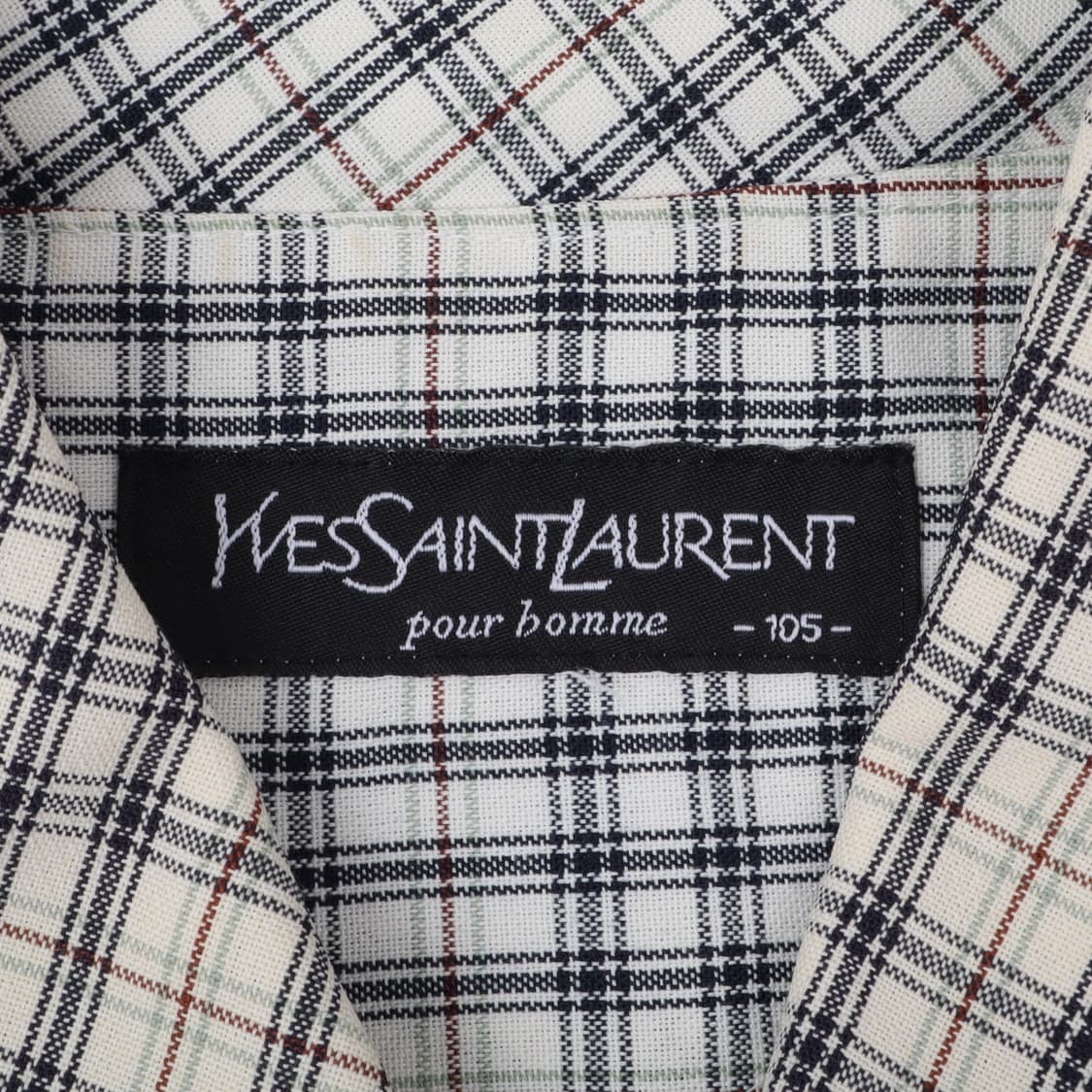 입생로랑 체크 크롭 블루종 자켓 상품이미지8