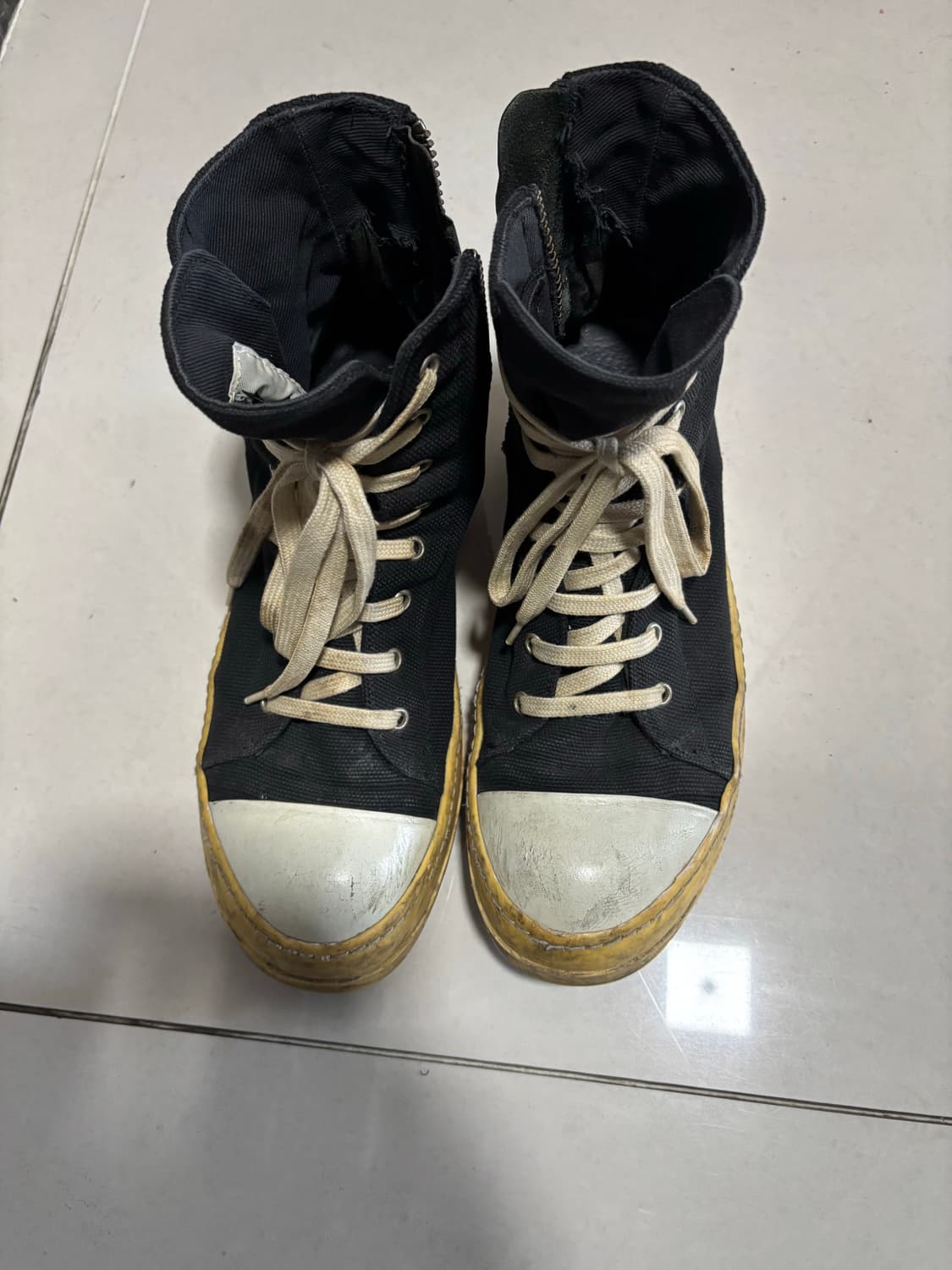 릭오웬스 다크쉐도우 라모네스 하이탑 15-16FW 41 상품이미지1