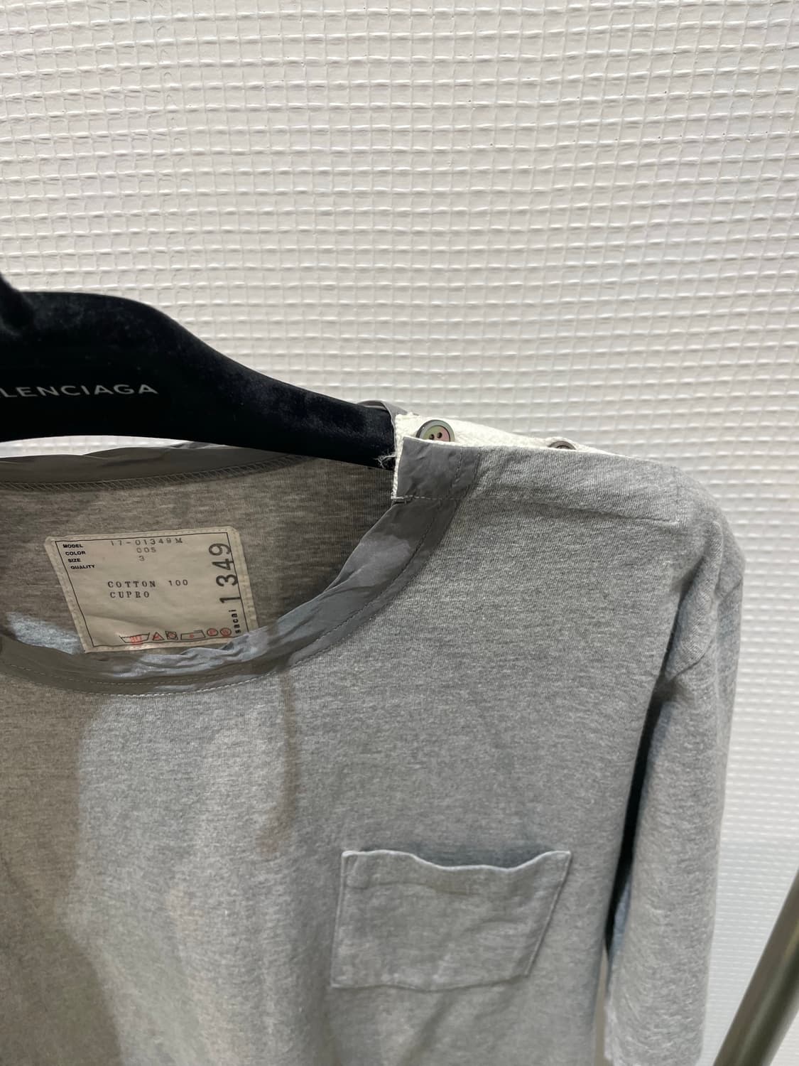 사카이 클래식 코튼 티셔츠 상품이미지3