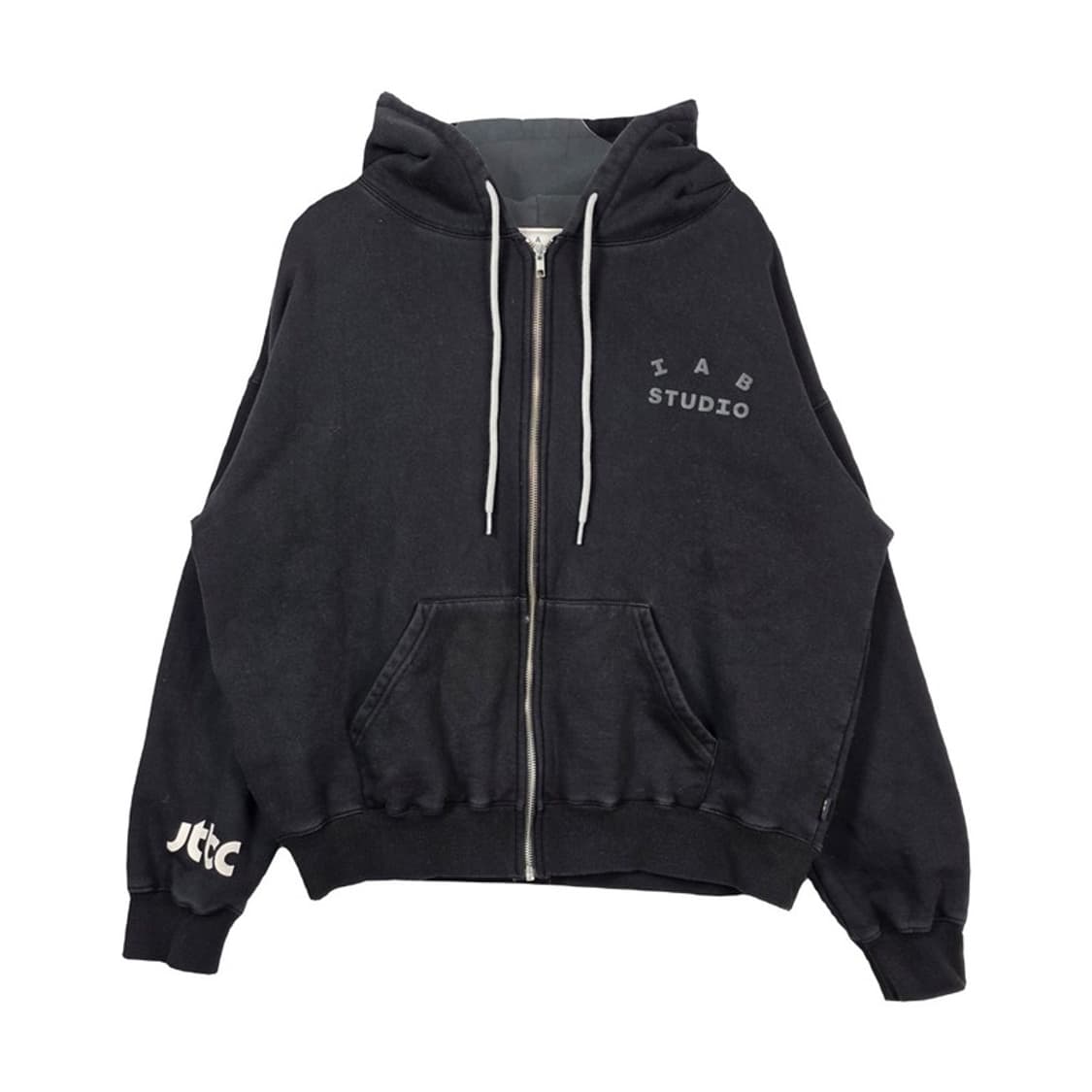 IAB STUDIO x JTBC 아이앱 스튜디오 후드 집업 L 상품이미지1