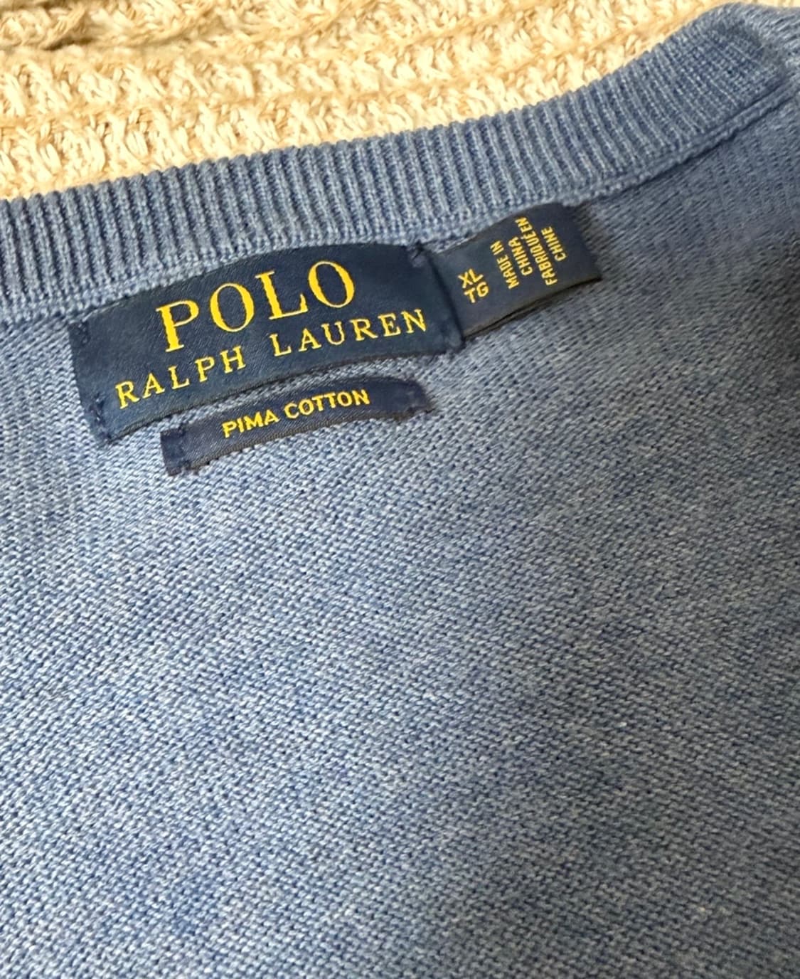 폴로 피마코튼 니트 상품이미지3