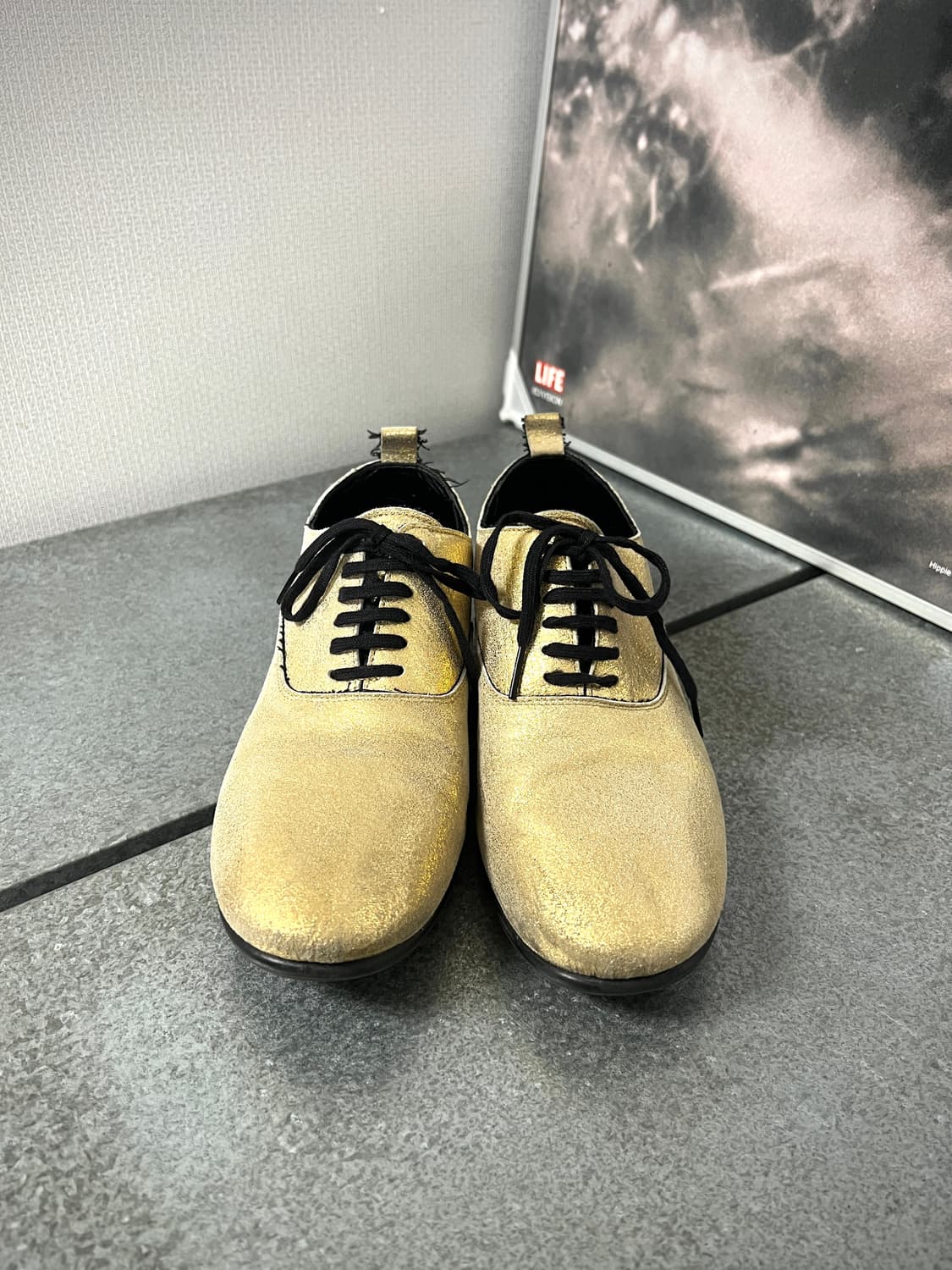 COMME des GARCONS-GLITTER FLAT SHOES  상품이미지2