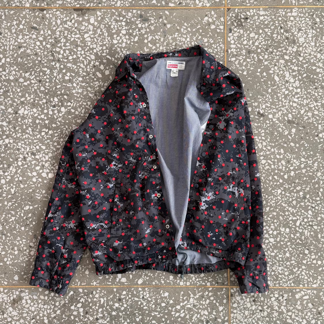 슈프림 x 꼼데가르송 셔츠 코치 자켓 - 13ss 상품이미지4