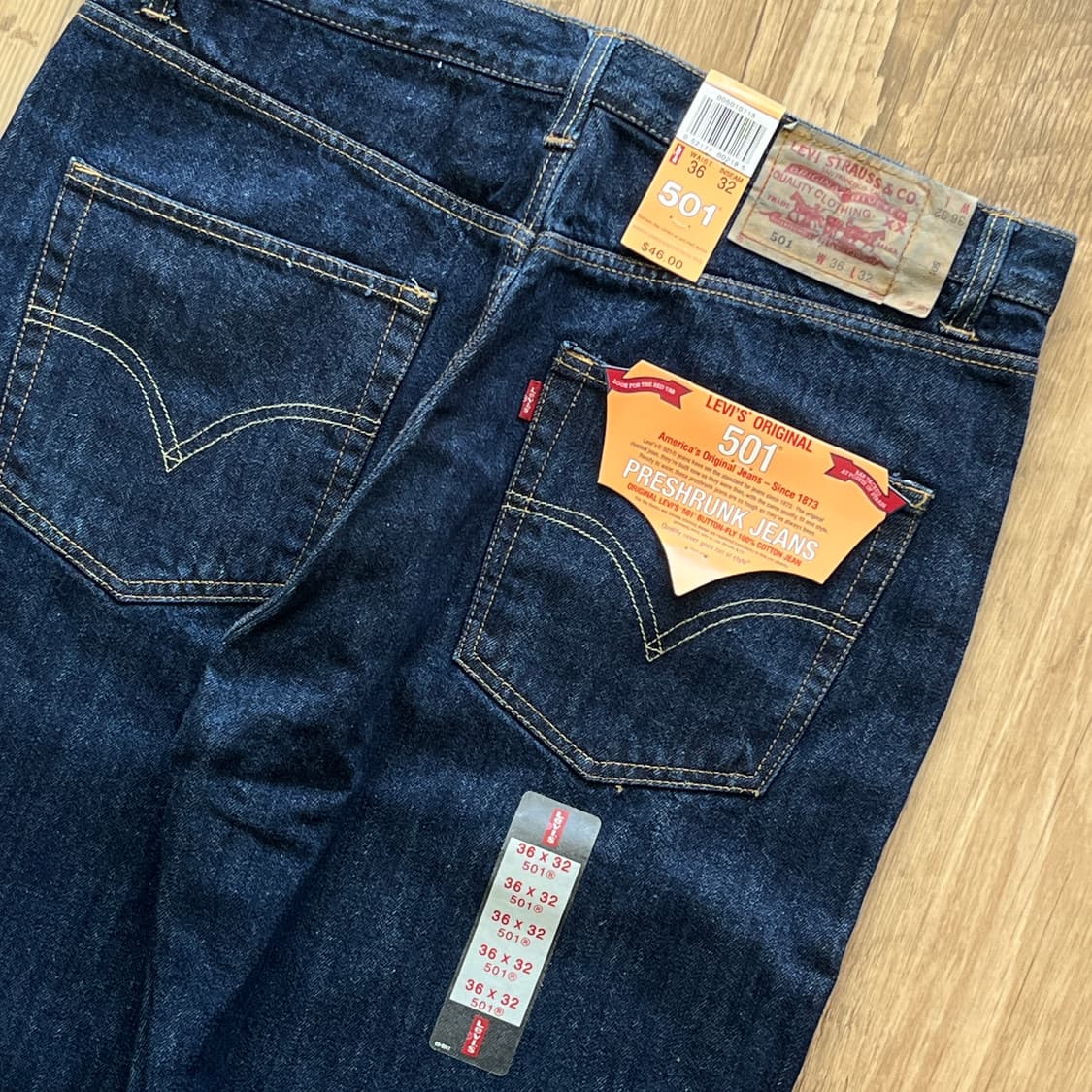 00s 리바이스501 데드스탁 [36x32] 상품이미지3