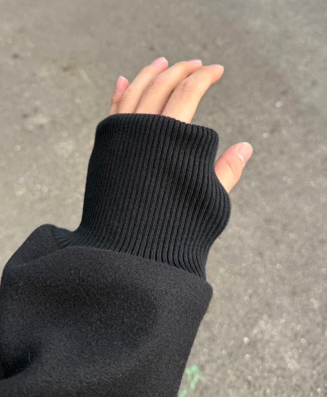 홀리스 바시티 크롭 자켓 black 상품이미지3