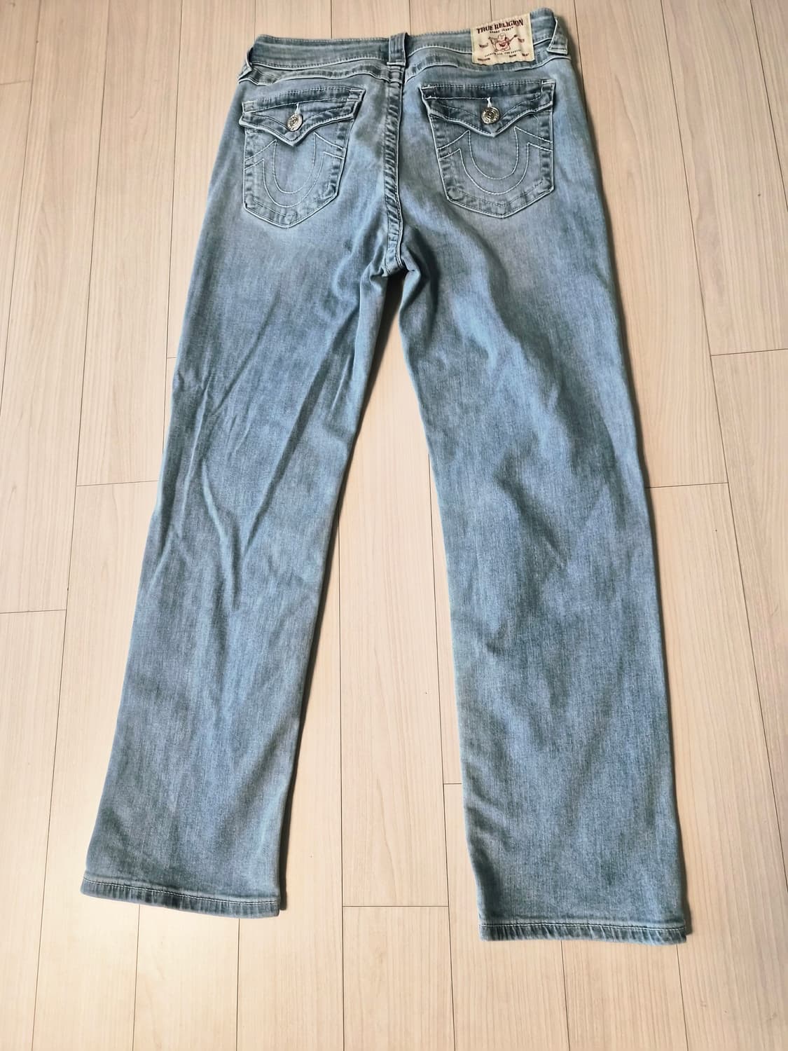 트루릴리전 섹션 로우시트 데님팬츠(30) 상품이미지5