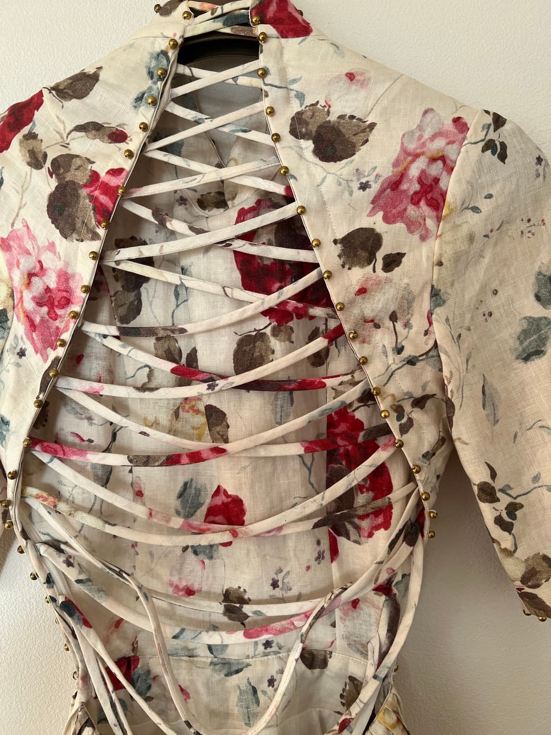 ZIMMERMANN  MISCHIEF CORSET LACED DRESS 상품이미지3