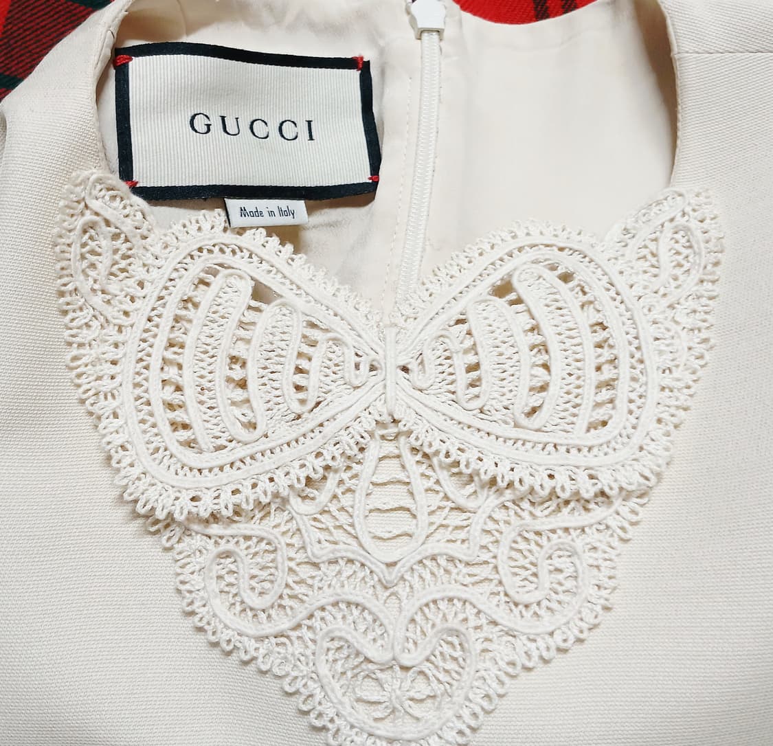 구찌 GUCCI 이태리 실크 블렌드 원피스 상품이미지3