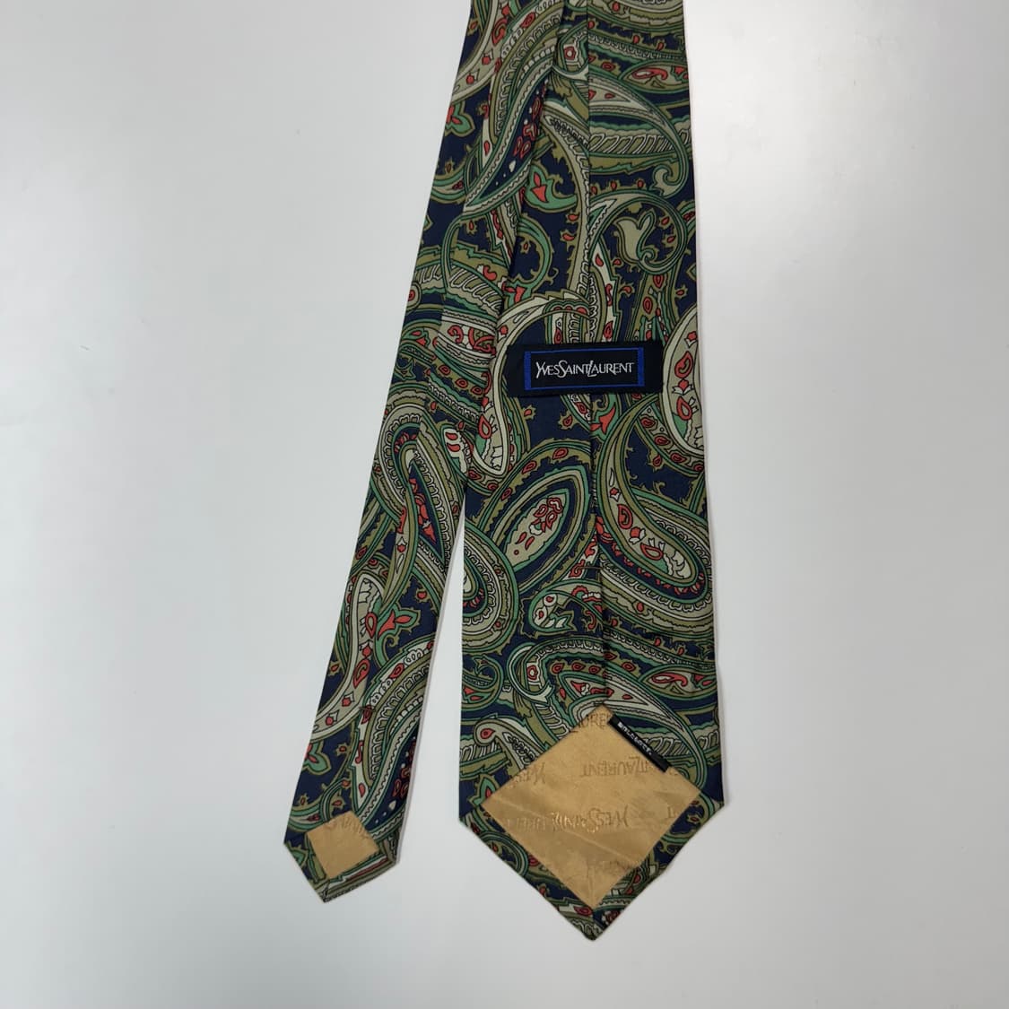 YSL 입생로랑  명품 정품 페이즐리 넥타이 상품이미지2