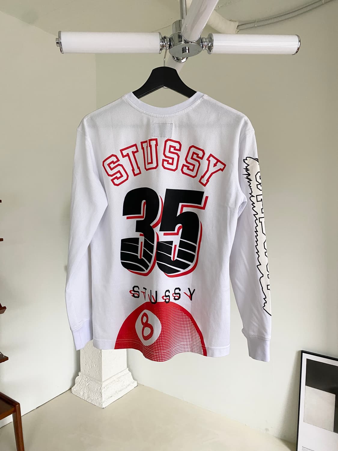스투시 멀티 그래픽 8볼 매쉬 롱슬리브 상품이미지3