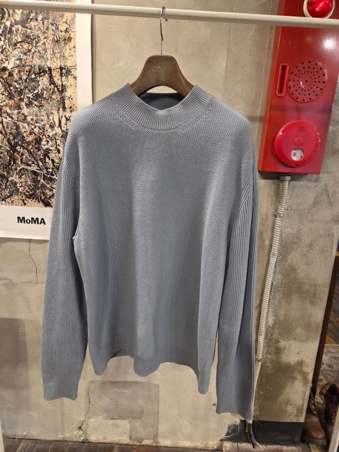 타임옴므 모호크넥 캐시미어니트 상품이미지1