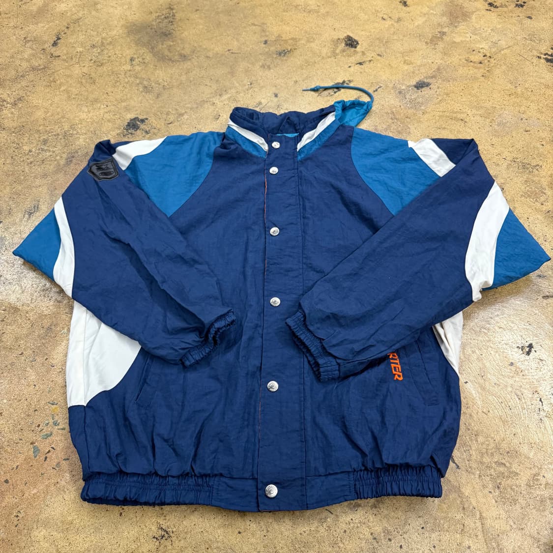 [ 정품/XL ] 90s 스타터 올드스쿨 바람막이 스타디움 자켓 상품이미지2