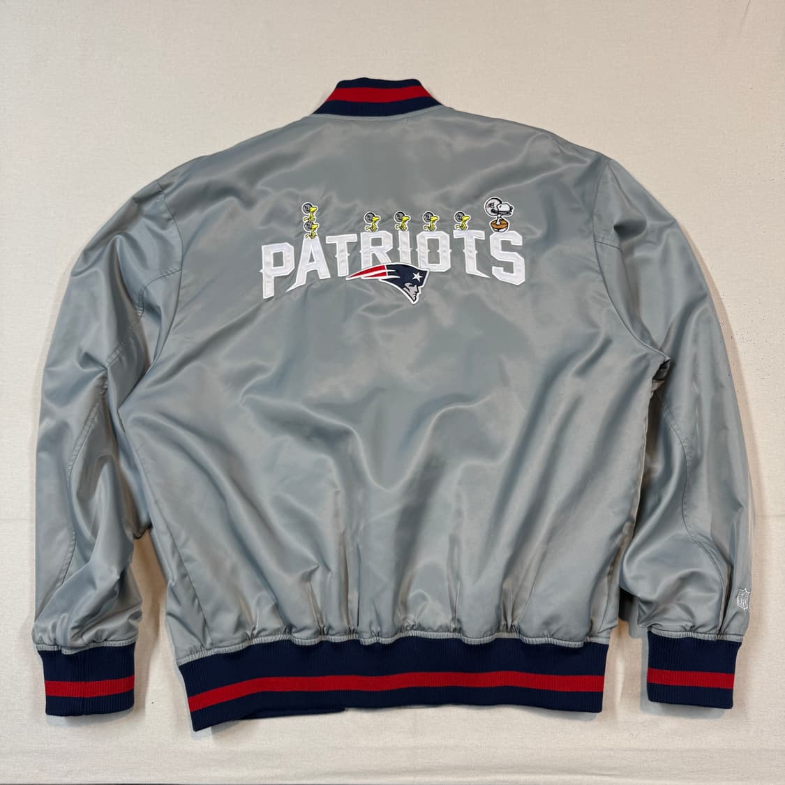 XXL) 뉴에라 x 스누피 x NFL 패트리어츠 바시티 자켓 상품이미지7