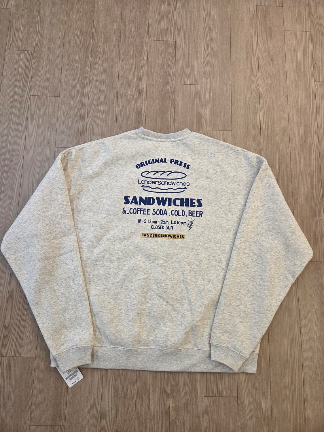 FREAK'S STORE Exclusive 오버사이즈 맨투맨 XL 새상품 상품이미지7