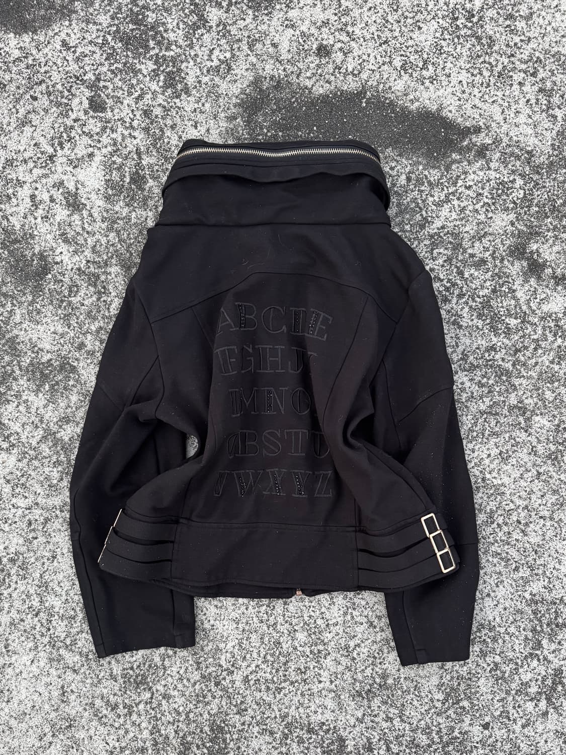 Black zip up jacket 상품이미지2