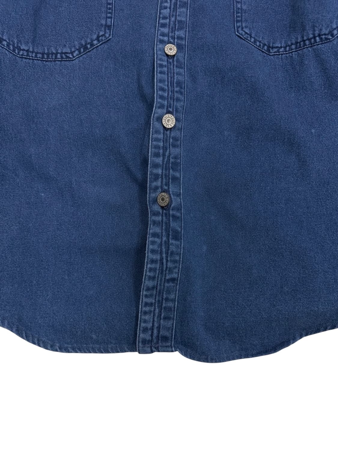 90s 리바이스 샴브레이 셔츠 (L)  상품이미지5