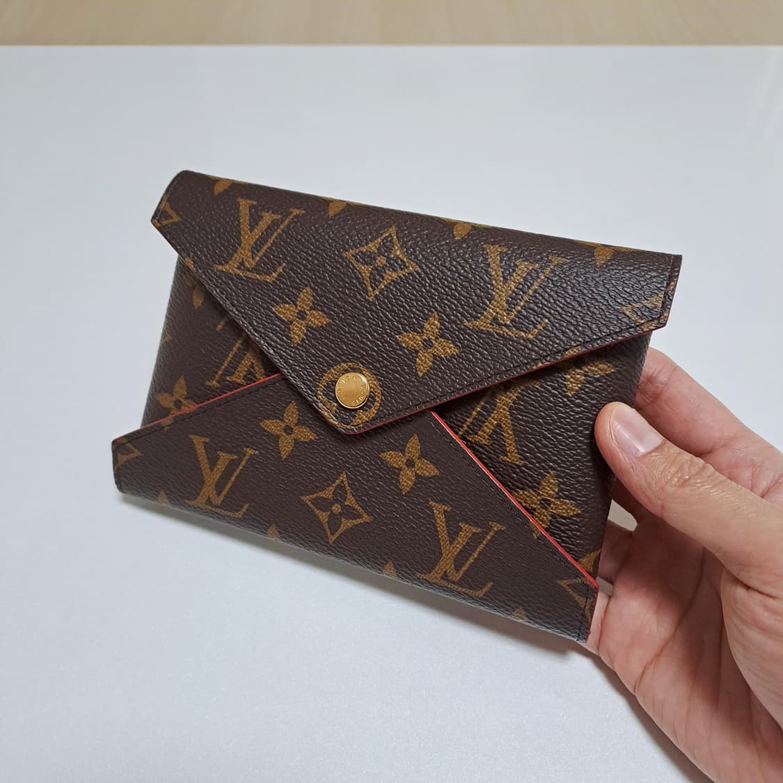 [100%/정품] 루이비통 키리가미 중 사이즈, 루이비통클러치 상품이미지1