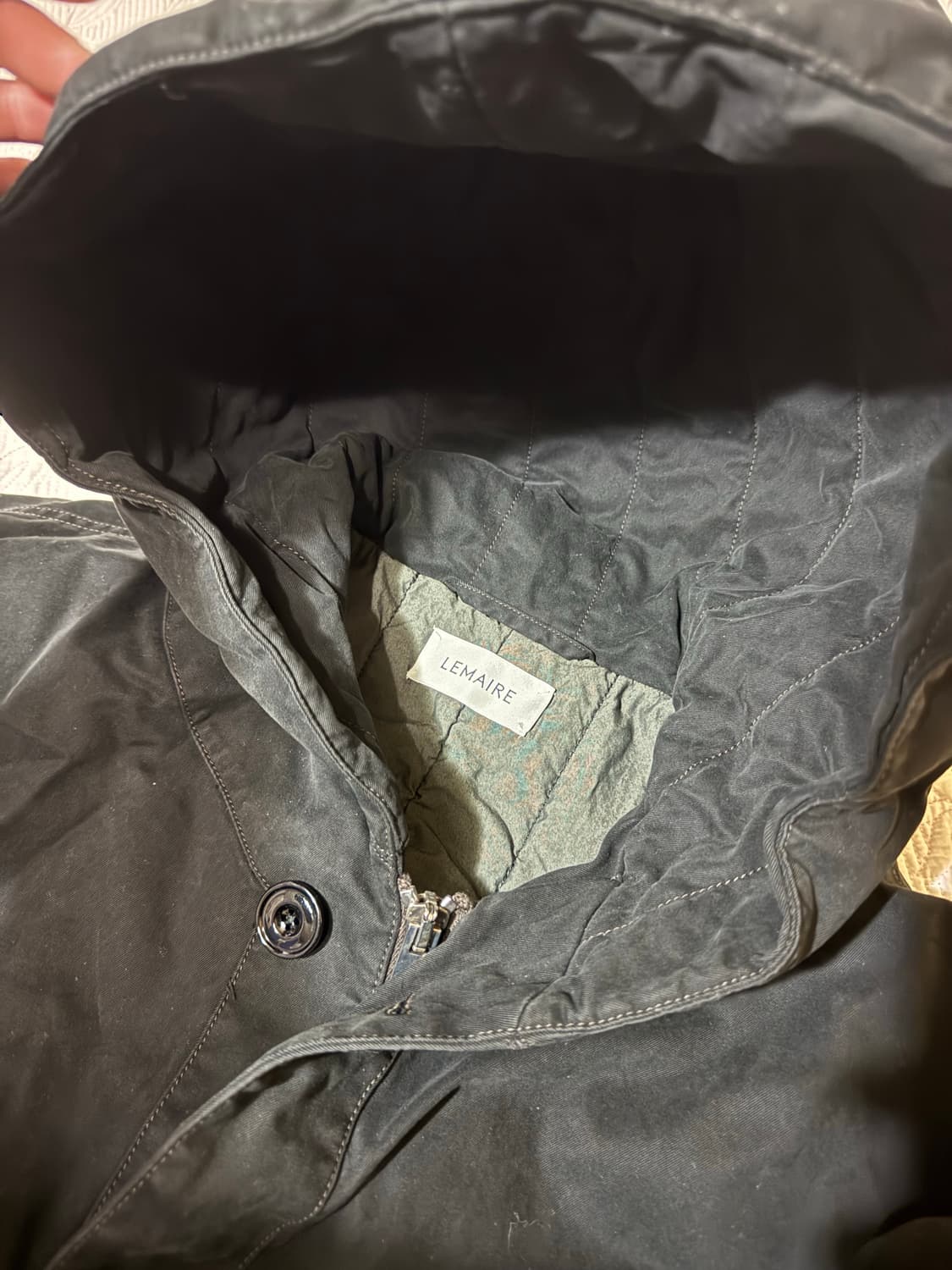 르메르 오버사이즈 후드 블루종 자켓 38사이즈 새상품 상품이미지1