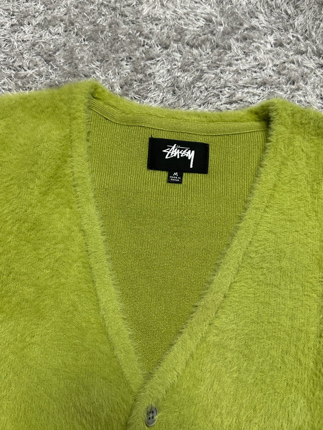 스투시 쉐기독 가디건 m사이즈 팝니다 상품이미지3