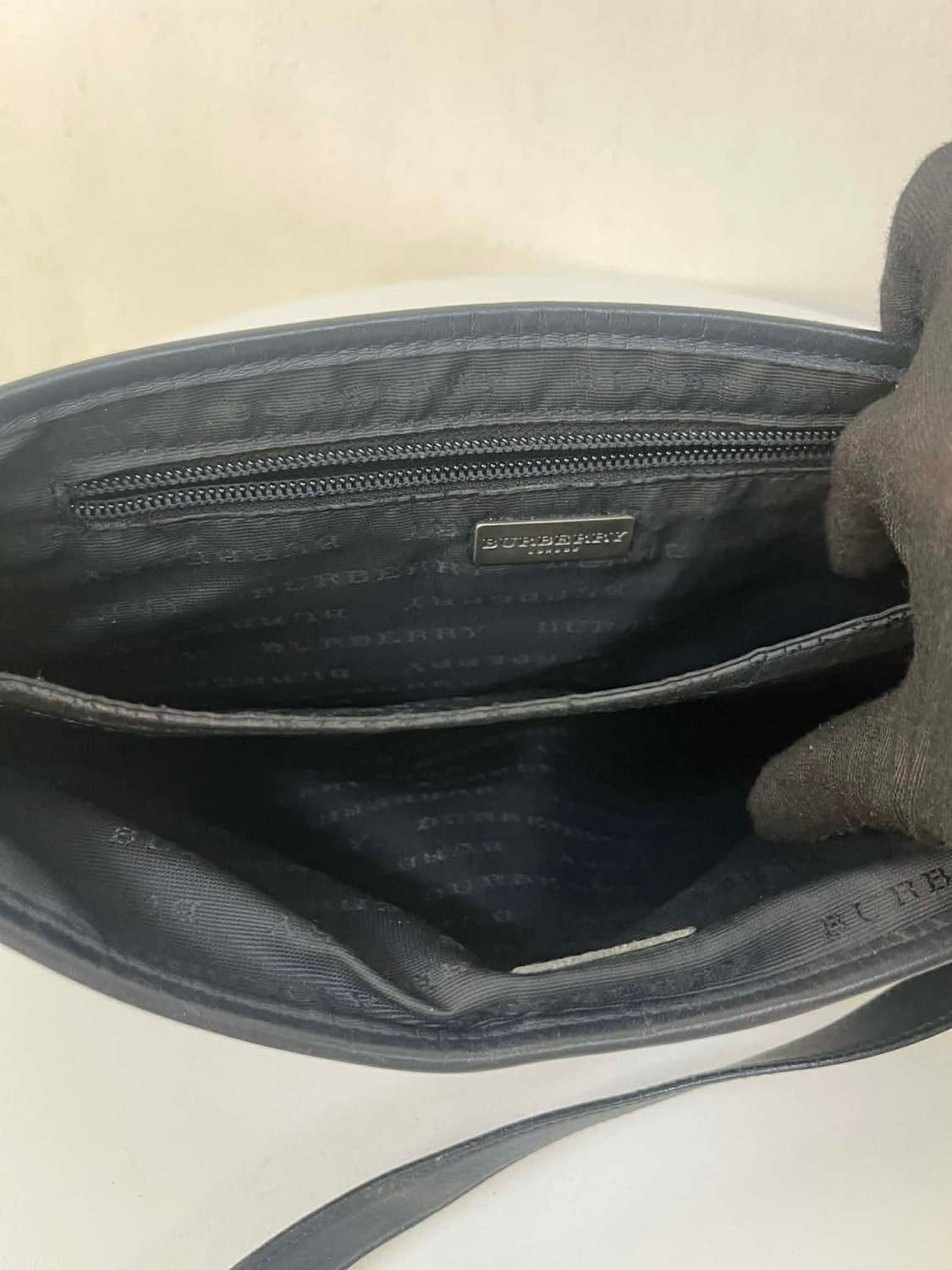 버버리 다크네이비 노바체크 크로스백 숄더백 상품이미지6