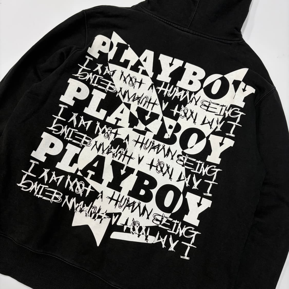 Playboy x I Am Not A HumanBeing 후드티 XL 상품이미지8