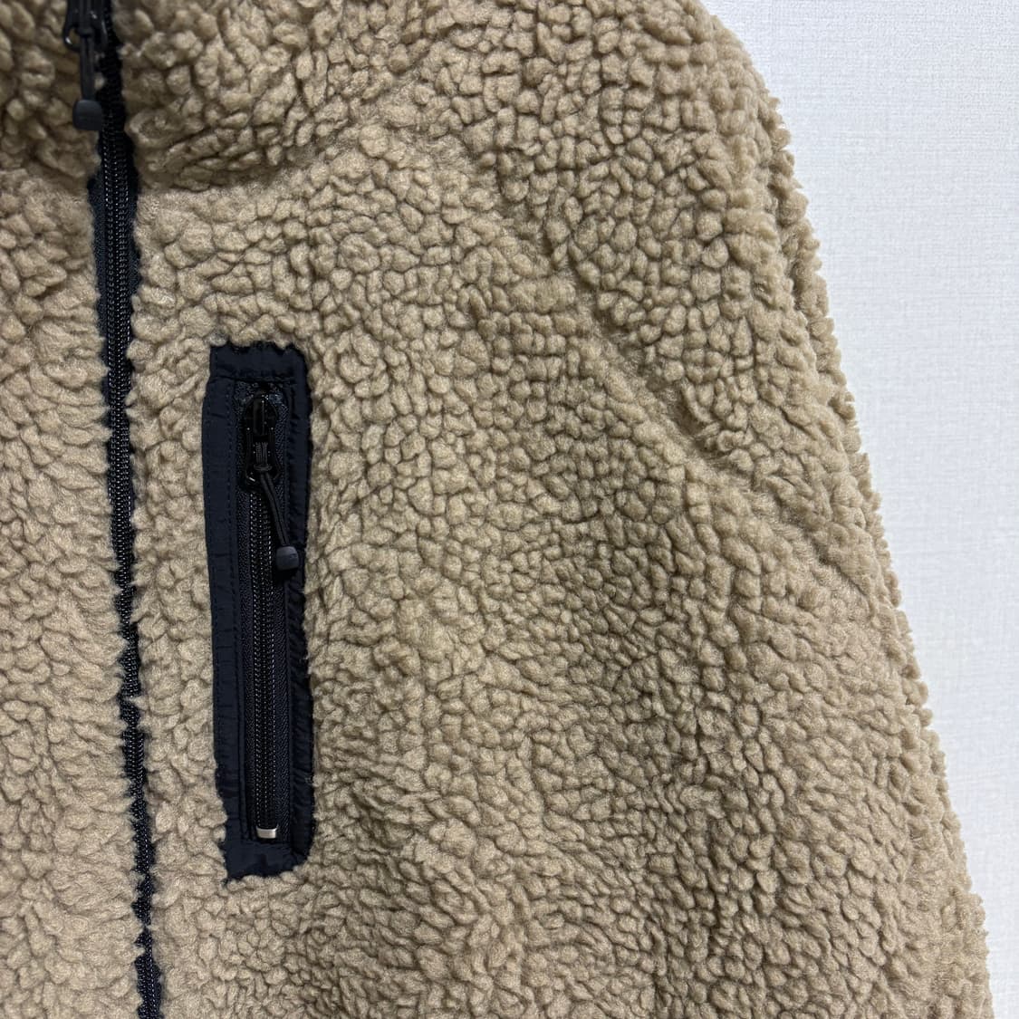 프릭스스토어 리버시블 플리스 점퍼 / 베이지, L 상품이미지3