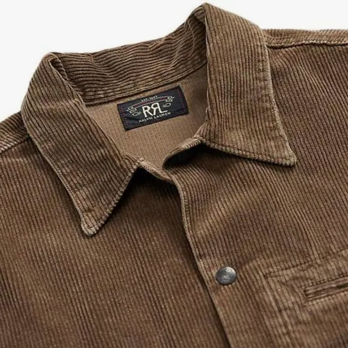rrl 리페어 코듀로이 오버셔츠 L사이즈 상품이미지4