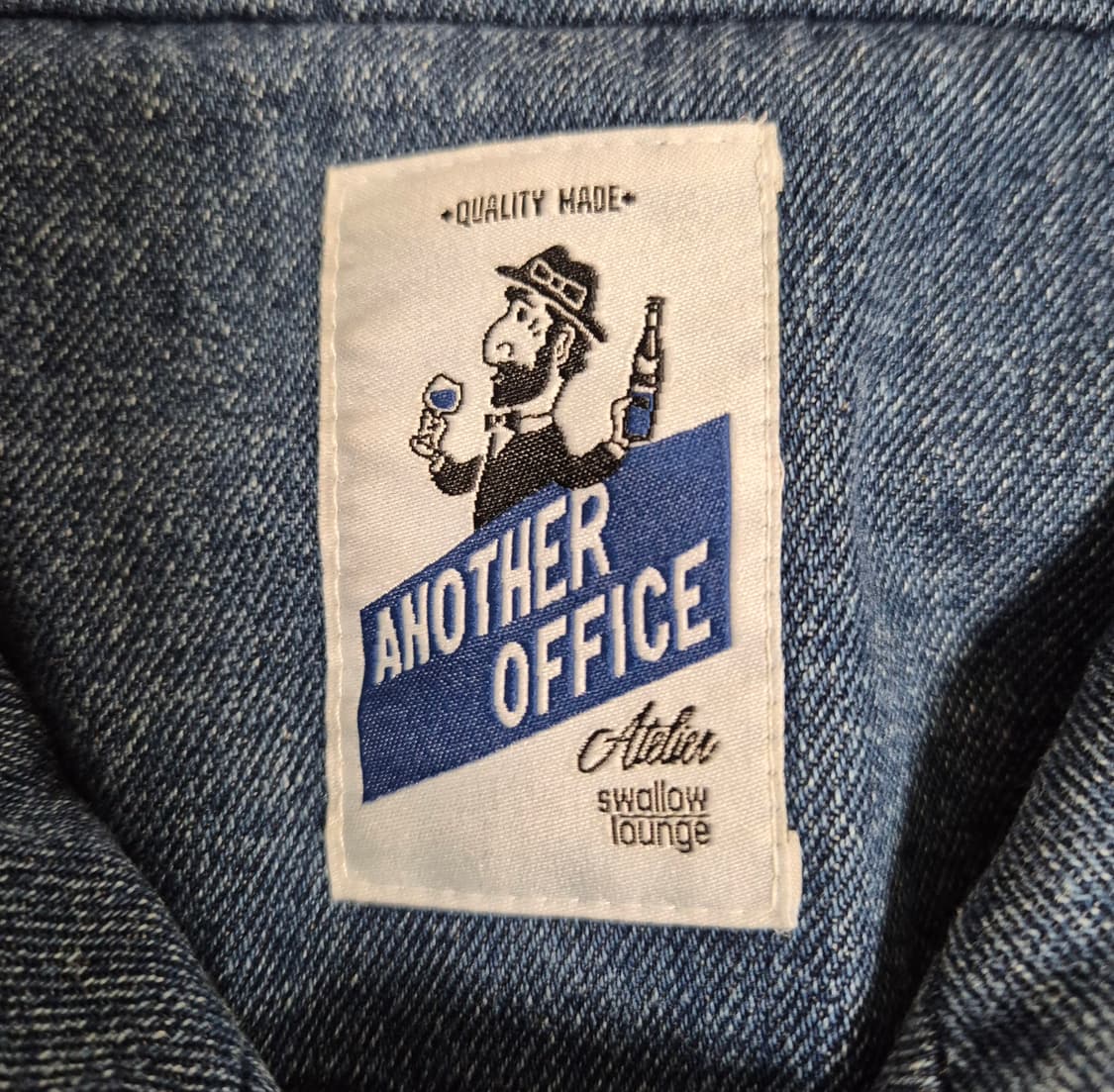 어나더오피스 데님 코트 상품이미지3