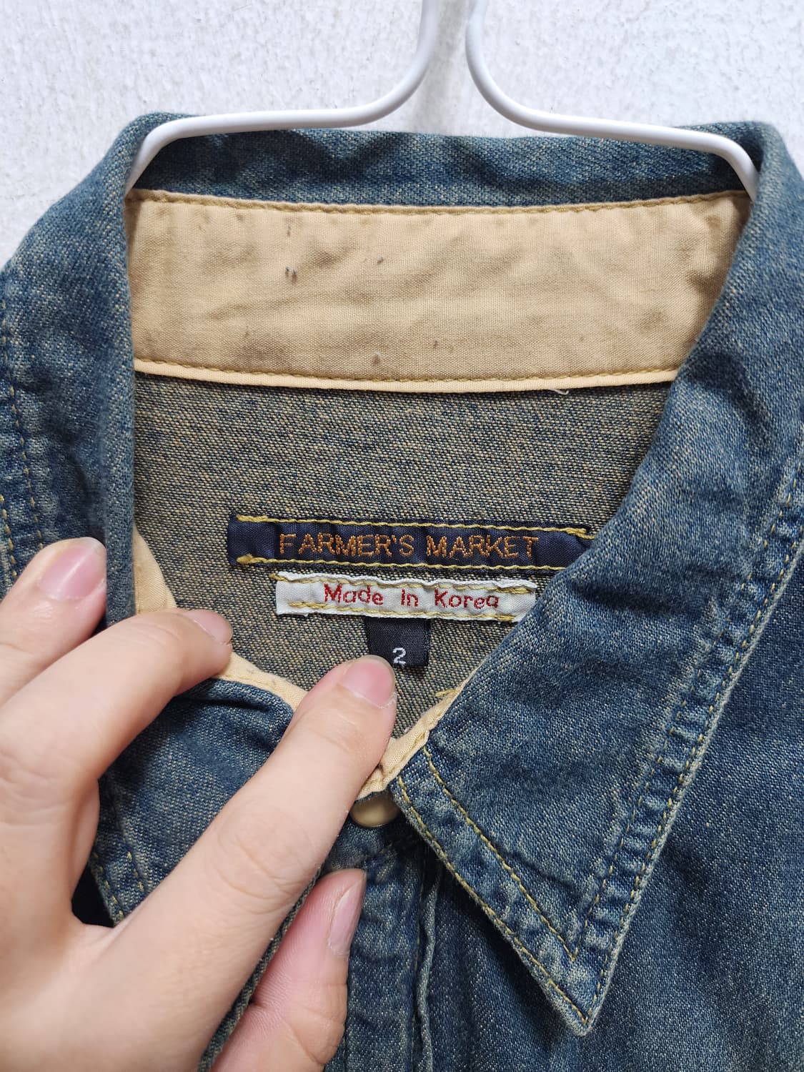 파머스마켓 데님 웨스턴셔츠 상품이미지4