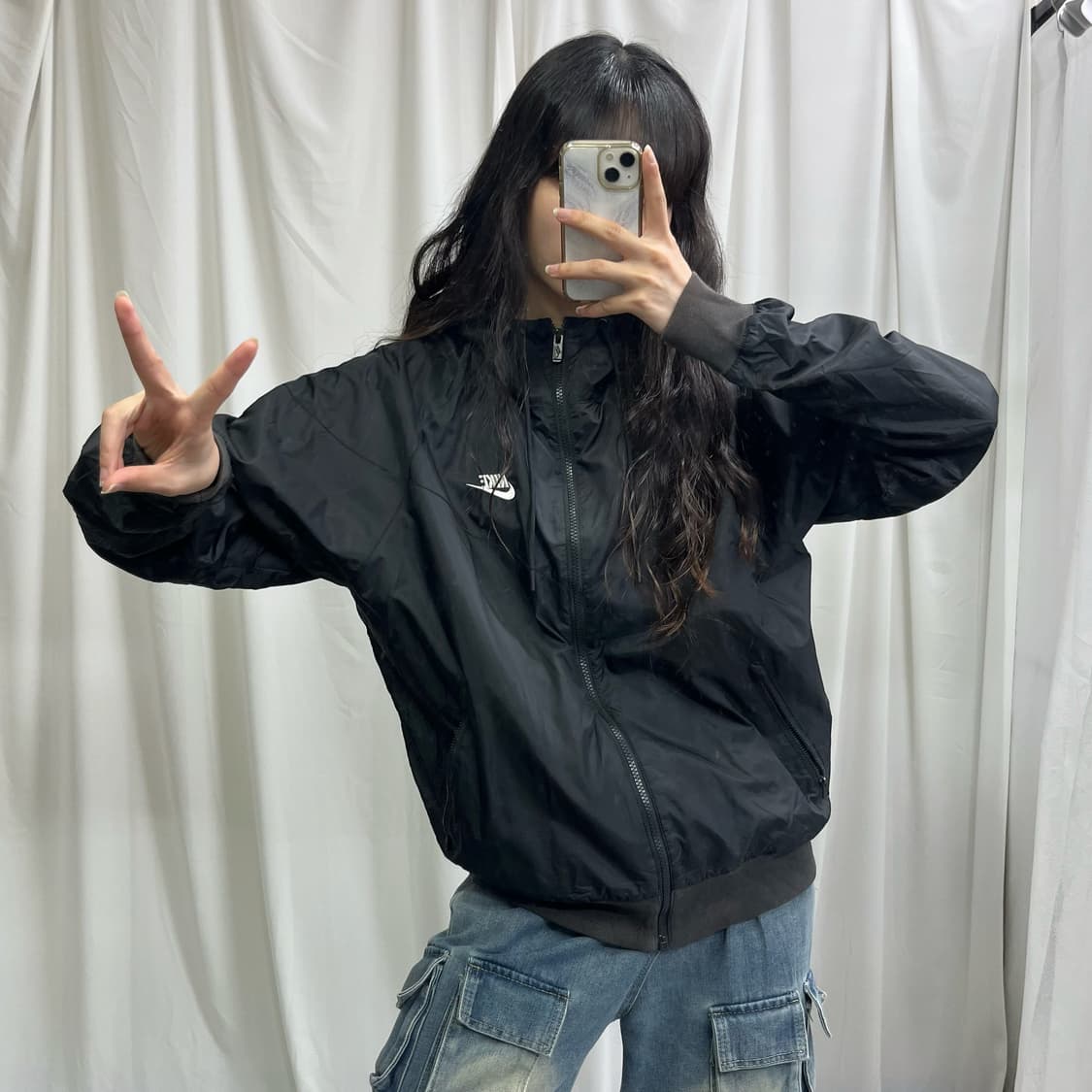 Nike black windrunner jacket 상품이미지1