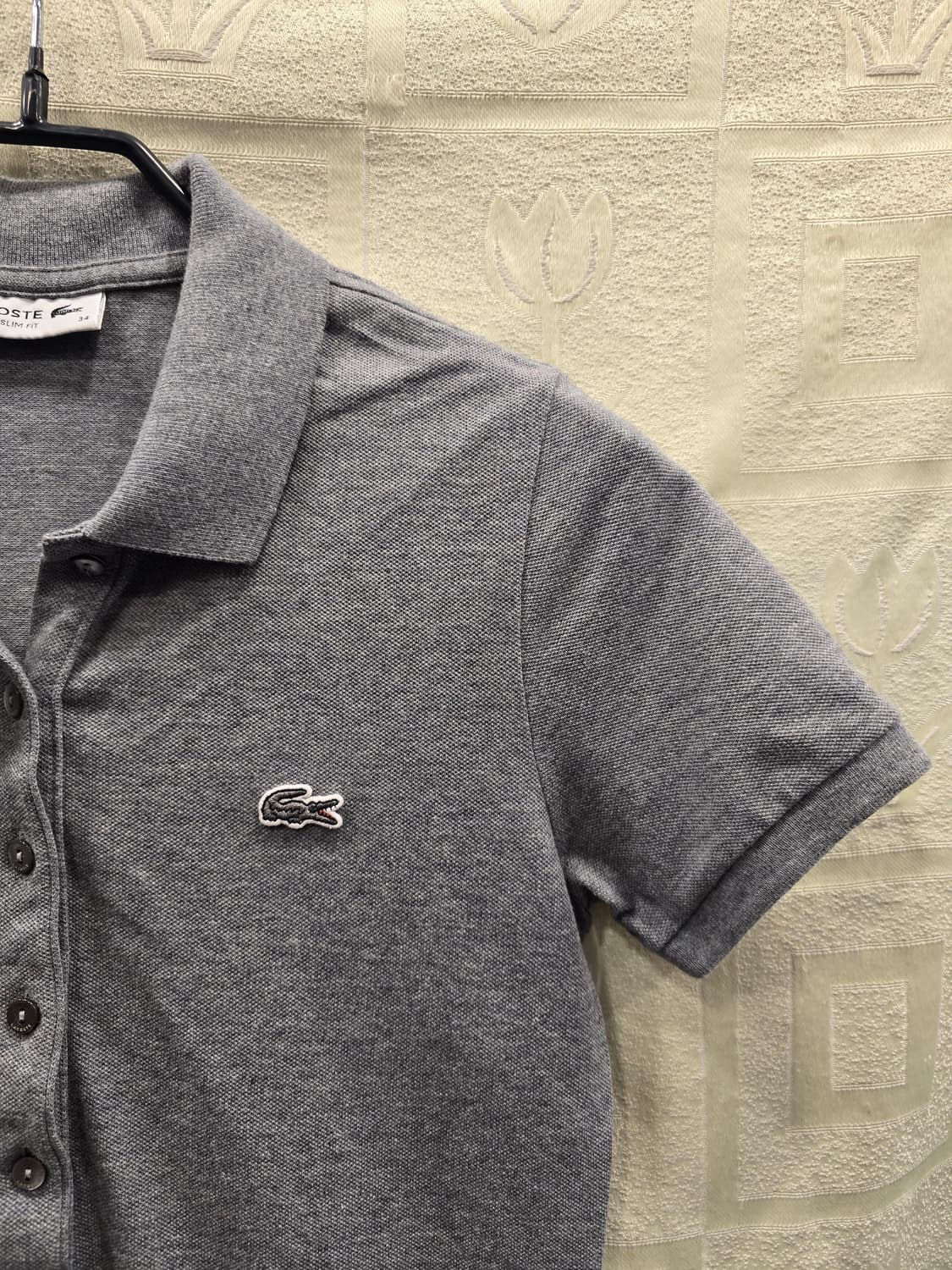 라코스테 여성 폴로 원피스 회색 34(44~55정도) 상품이미지3