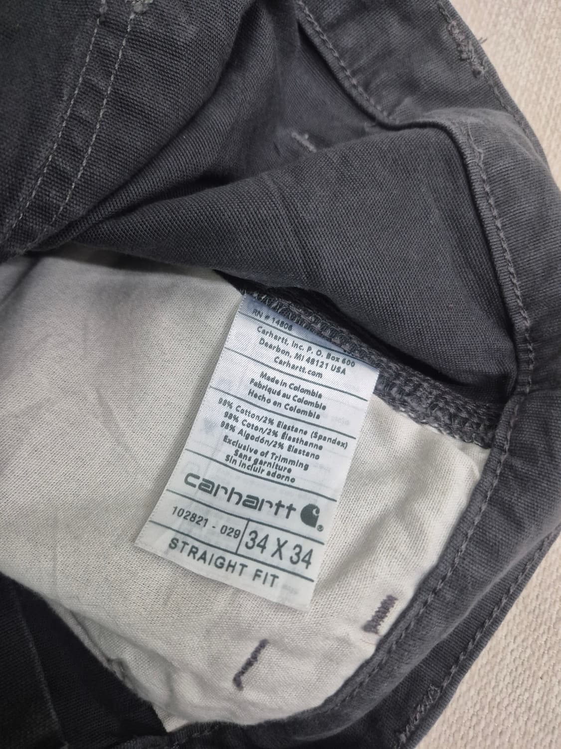 칼하트 팬츠 상품이미지5