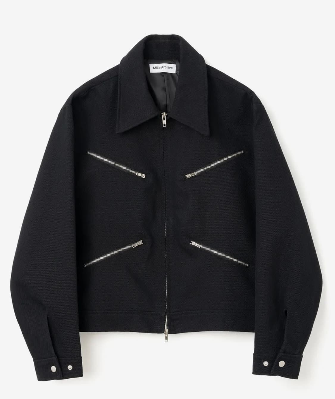 밀로 아카이브 블루종 자켓 - 블랙 L 상품이미지1