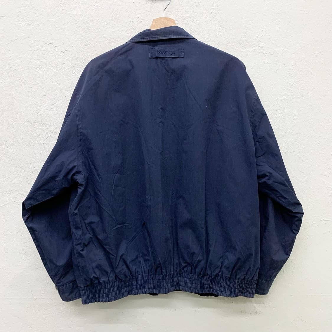 버버리 네이비 노바체크 리버시블 봄버 자켓 상품이미지8