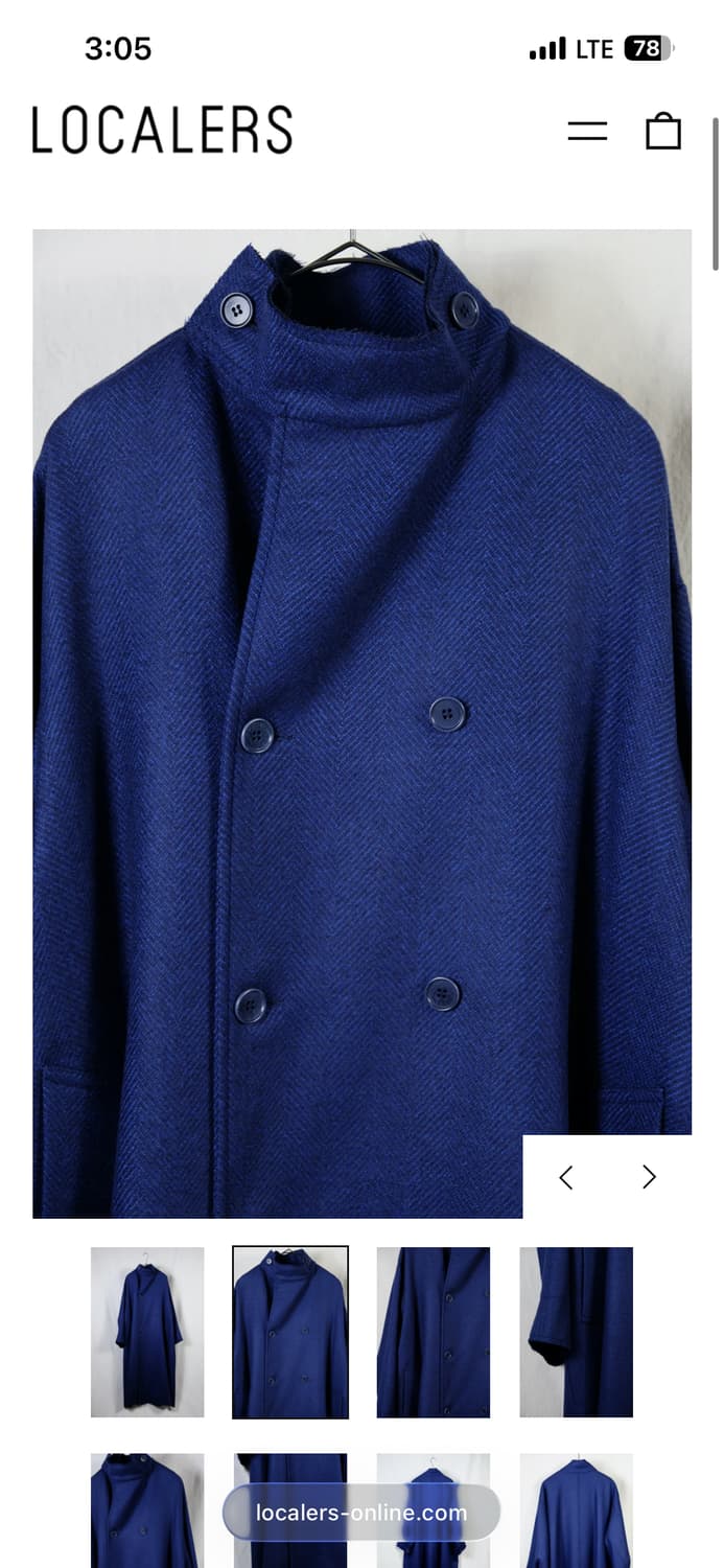 가브리엘라 콜 가먼츠 로로피아나 헤비 울코트 no.65 상품이미지3