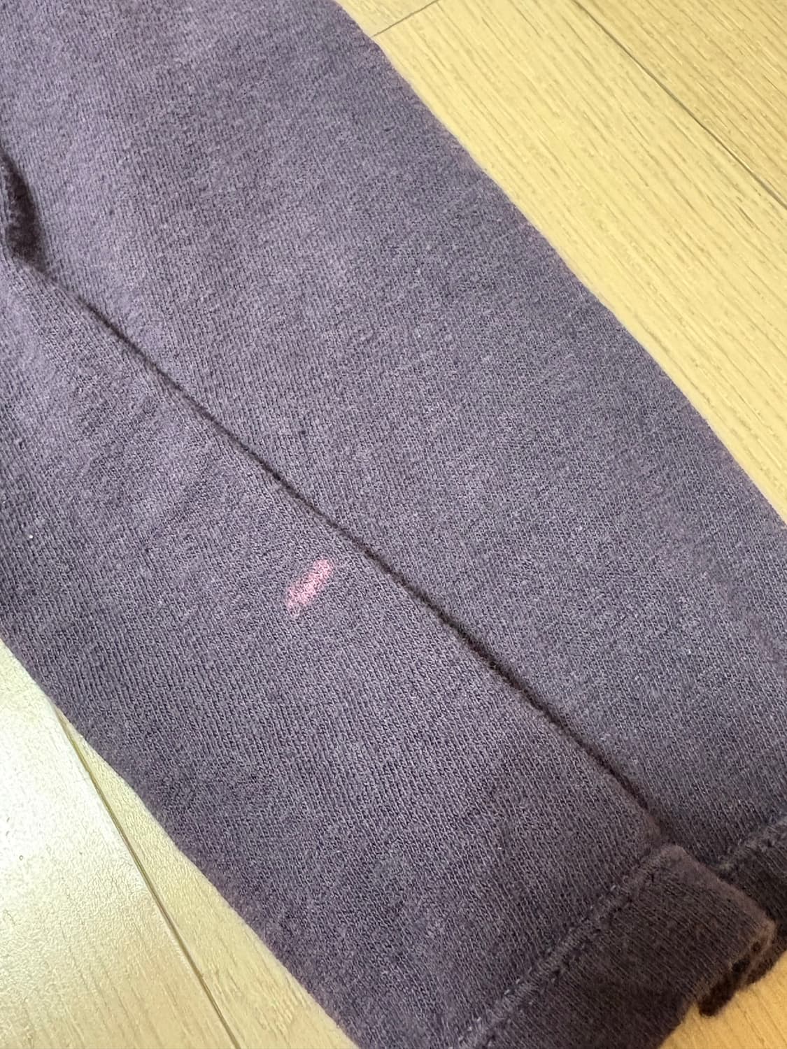 빈티지) 레이스 단추 롱슬리브 퍼플 L 상품이미지3