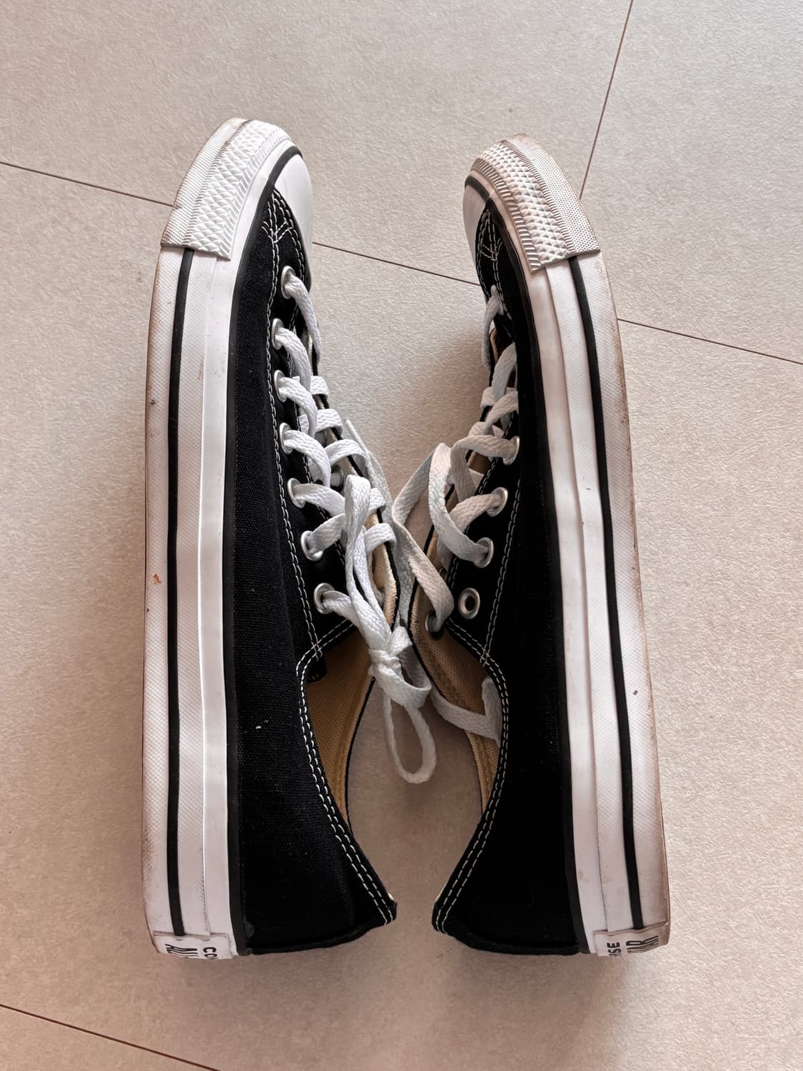 크롬하츠 아들내미도 다시 신는 올스타 로우 - 블랙 290 상품이미지6