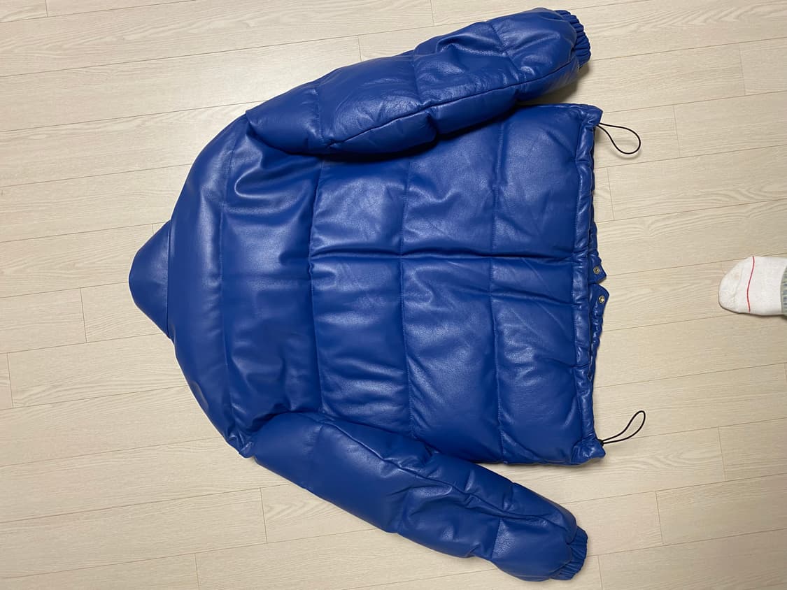 블라인드파일즈 레더 다운 1 블루 상품이미지2