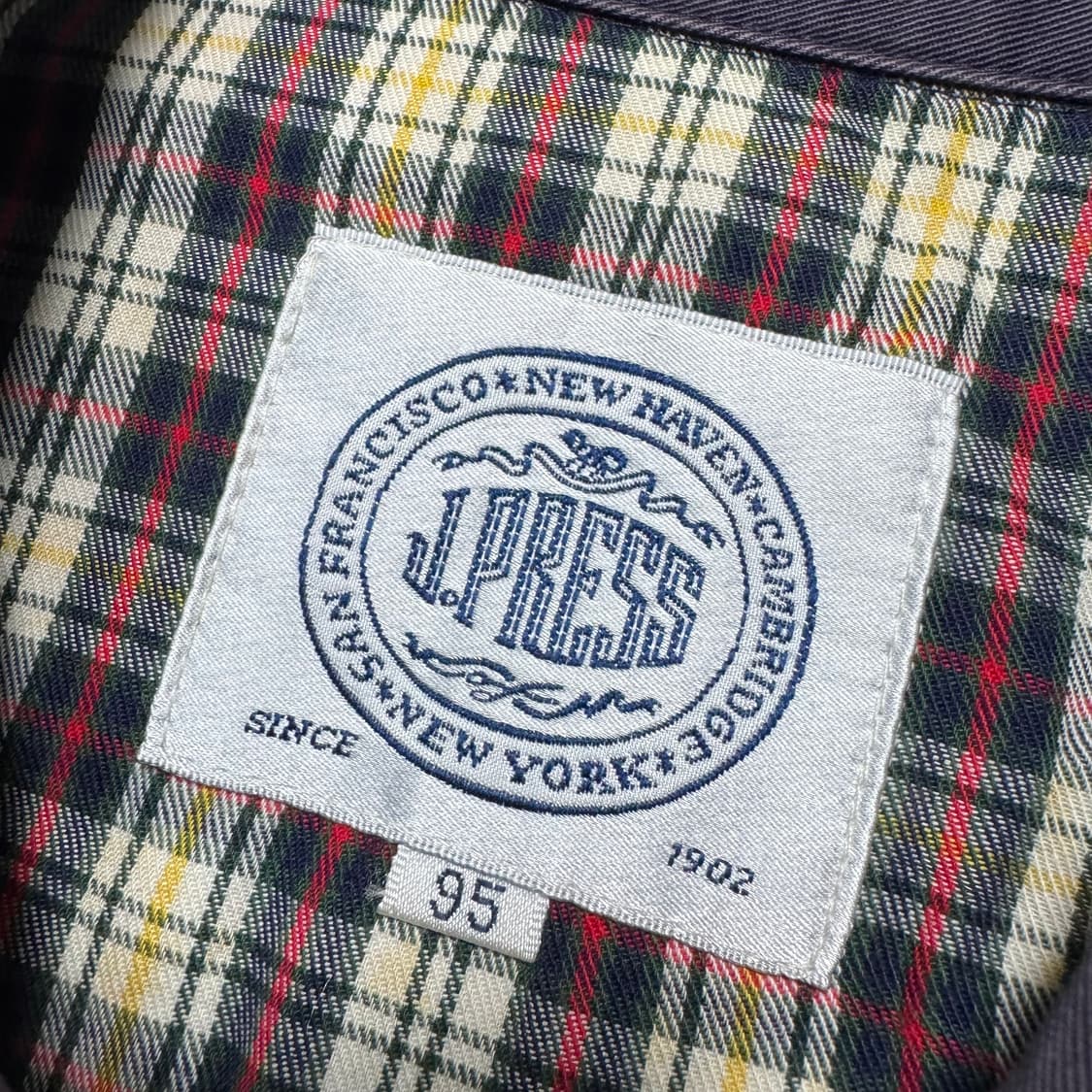 Name : 제이프레스 시그니처로고 올드스쿨 블루종 자켓 :)  상품이미지5