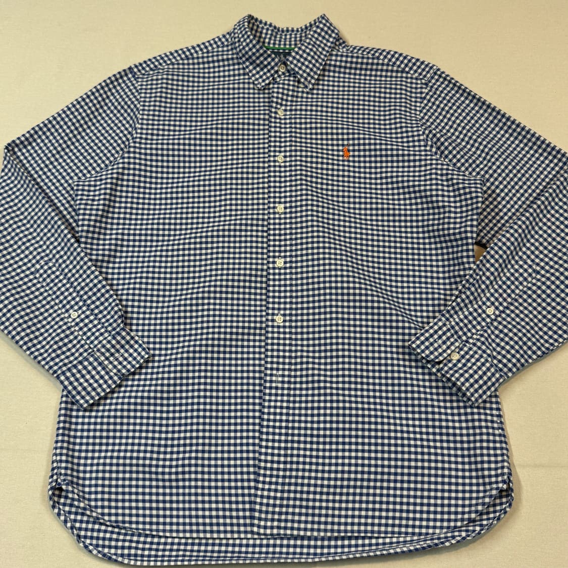 L) 폴로 랄프로렌 클래식핏 옥스포드 체크 셔츠 상품이미지2
