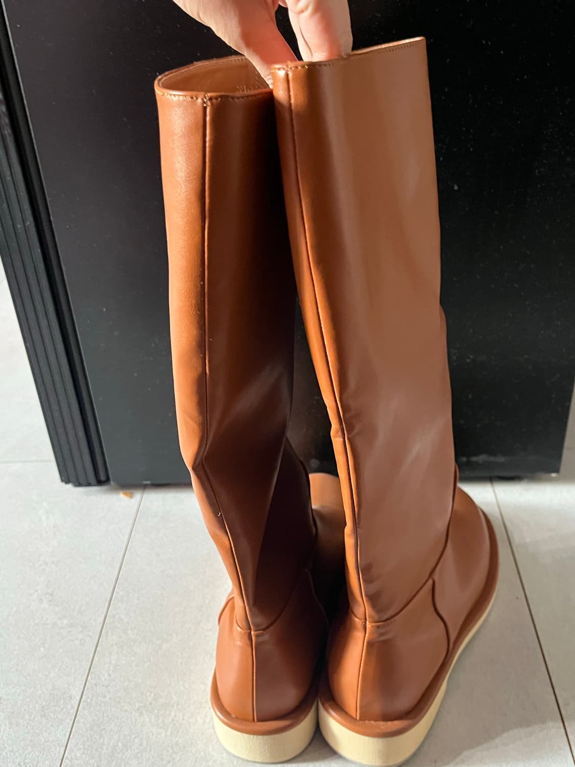 에이티티 클래식 롱부츠 브라운 235 새상품 상품이미지4