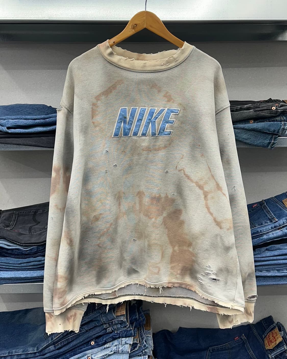 (XL오버핏)00'S 나이키 커스텀 맨투맨-M1754 상품이미지3